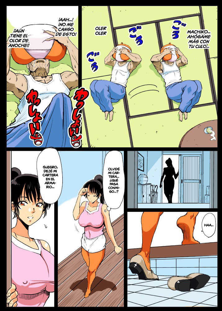 [Lunaterk] Giri Mara ni Hatsujou Suru Yome | La Esposa que Copuló con el Pene del Suegro [Spanish] [K.A. Works] - Page 6