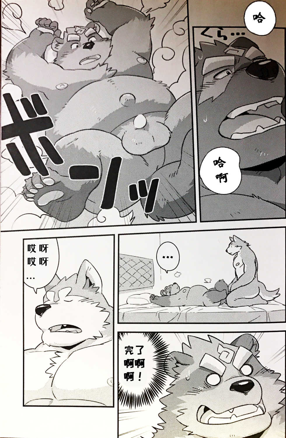 (C93) [Monstera (Mato)] Tanuki to Tanuki no Bakashiai [Chinese] - Page 16