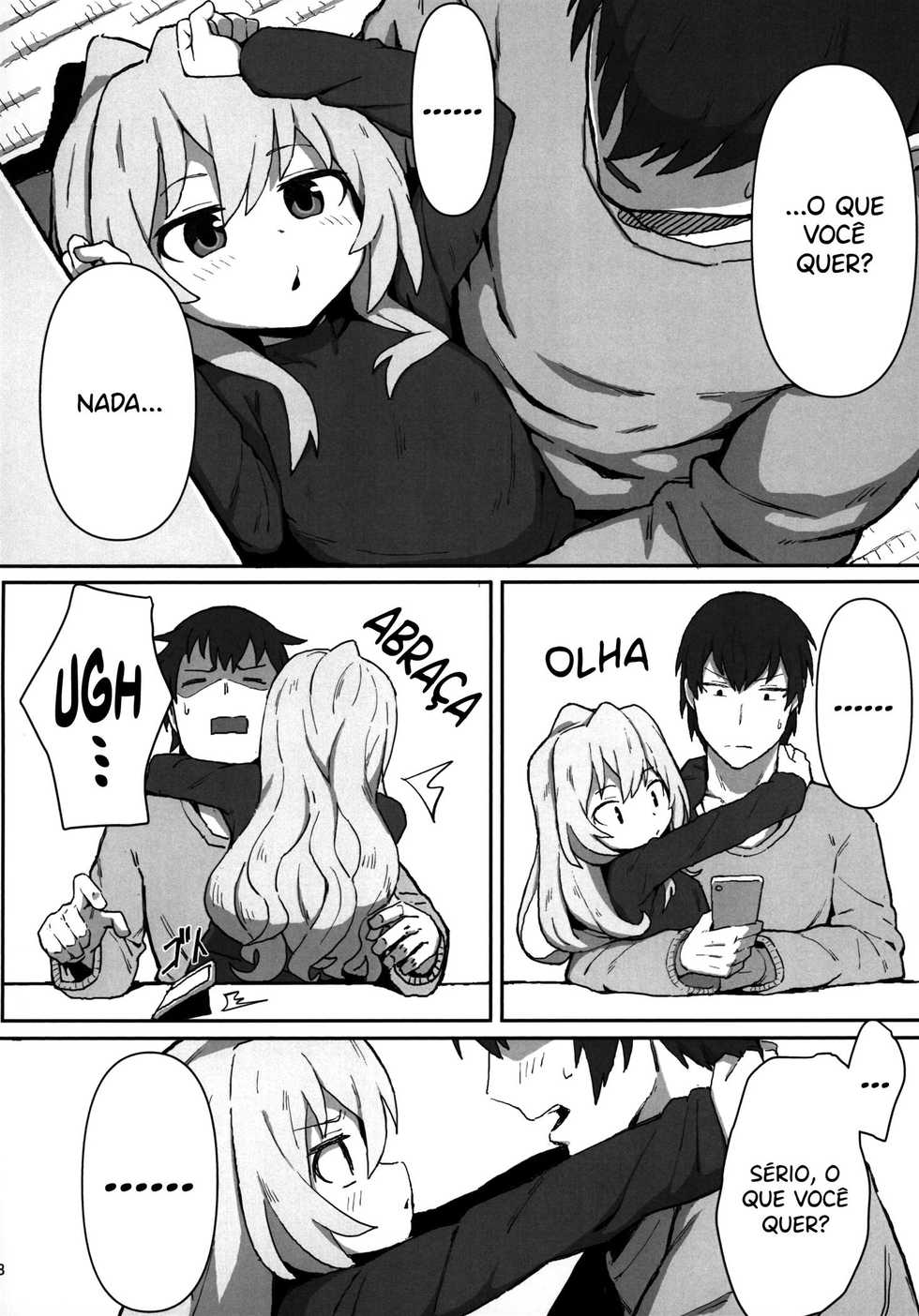 (C96) [Dagashiya (Wagashi)] Toradora! no Erohon (Toradora!) [Portuguese-BR] {HentaiKai+RacconScans} - Page 7