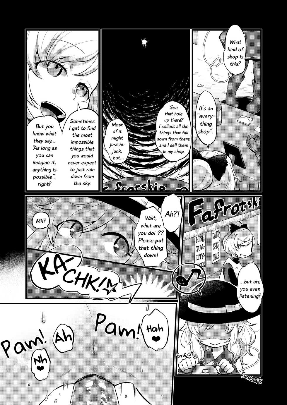 [tuiteyukenuyo (Zo)] Femme Fatale Fafrotskies (Touhou Project) [English] [Chastity Dreamer Schmö] [Digital] - Page 14