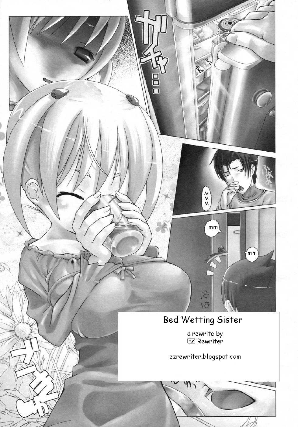 Bed Wetting Sister [English] [Rewrite] [EZ Rewriter] - Page 1