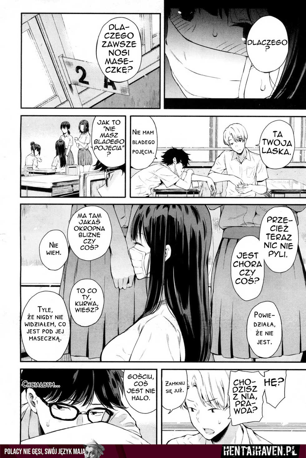 [Shioroku] Wakatsuki, Mask o Totteyo! | Wakatsuki, zdejmij tę maskę! (COMIC Mugen Tensei 2018-10) [Polish] [HentaiHaven.pl] [Digital] - Page 2