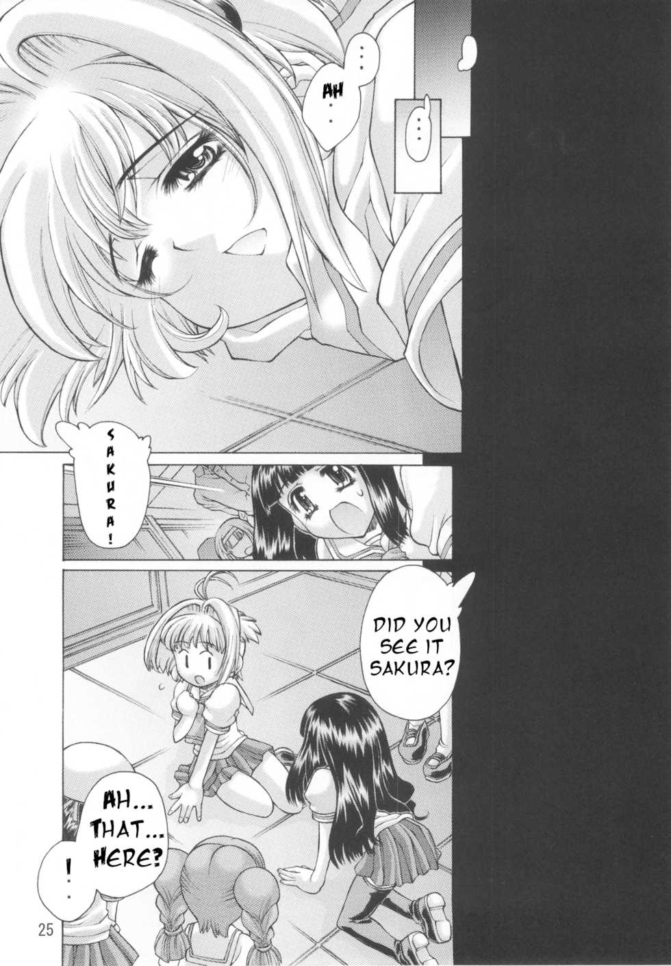 (C67) [Molotov Cocktail (Oowada Tomari)] Kagami no Naka no CHERRIES 2nd (Card Captor Sakura) [English] - Page 25