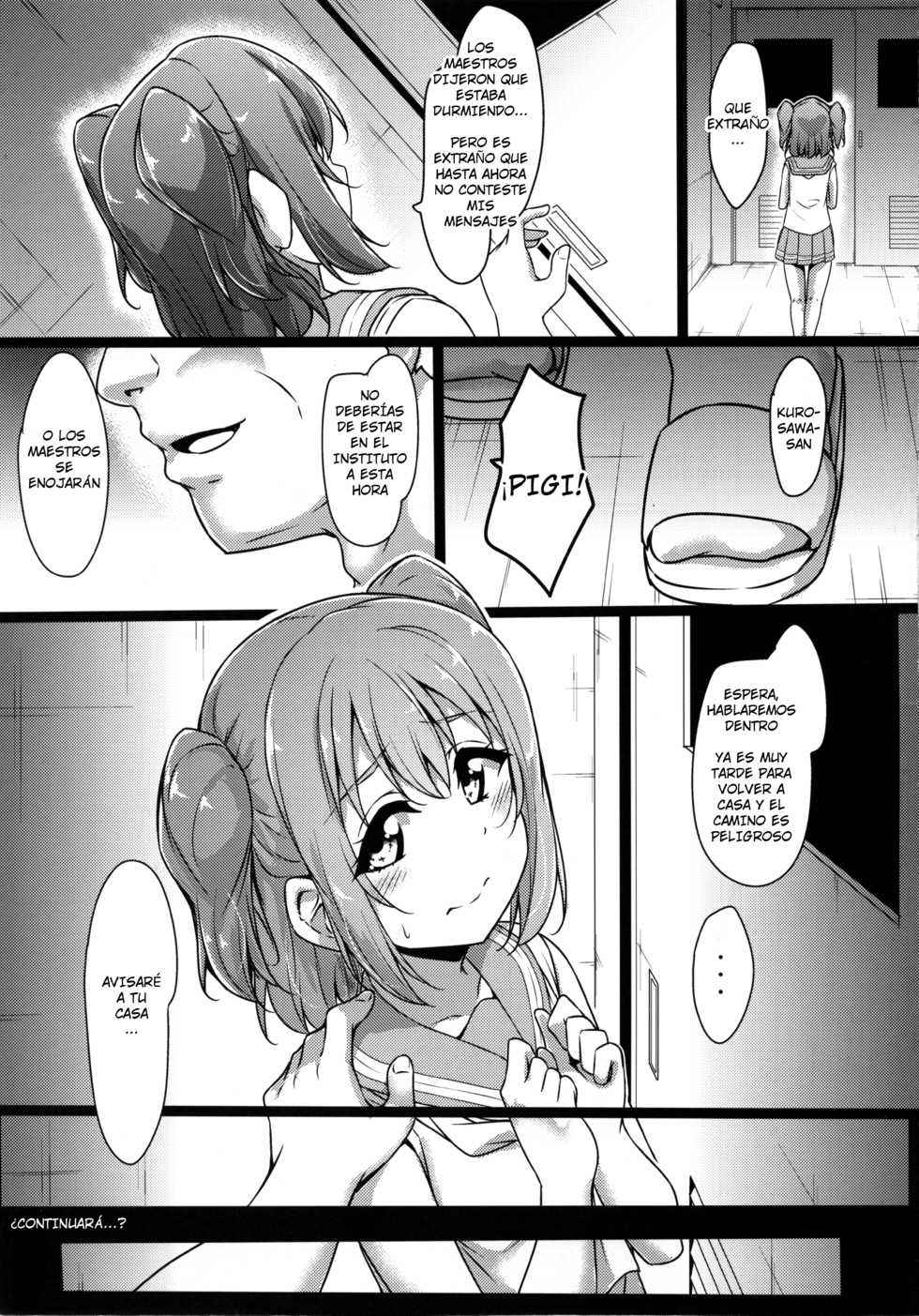 (C96) [CORORI (Yopparai Oni?)] HANAKAN School Mizugi de Nande zura!? (Love Live! Sunshine!!) [Spanish] - Page 34
