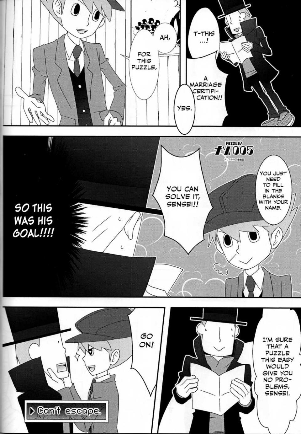 (C79) [Freeplay (Reina, Yashiyo)] Barairo seishun teiden-ki (Professor Layton) [English] [Otokonoko Scans] - Page 21