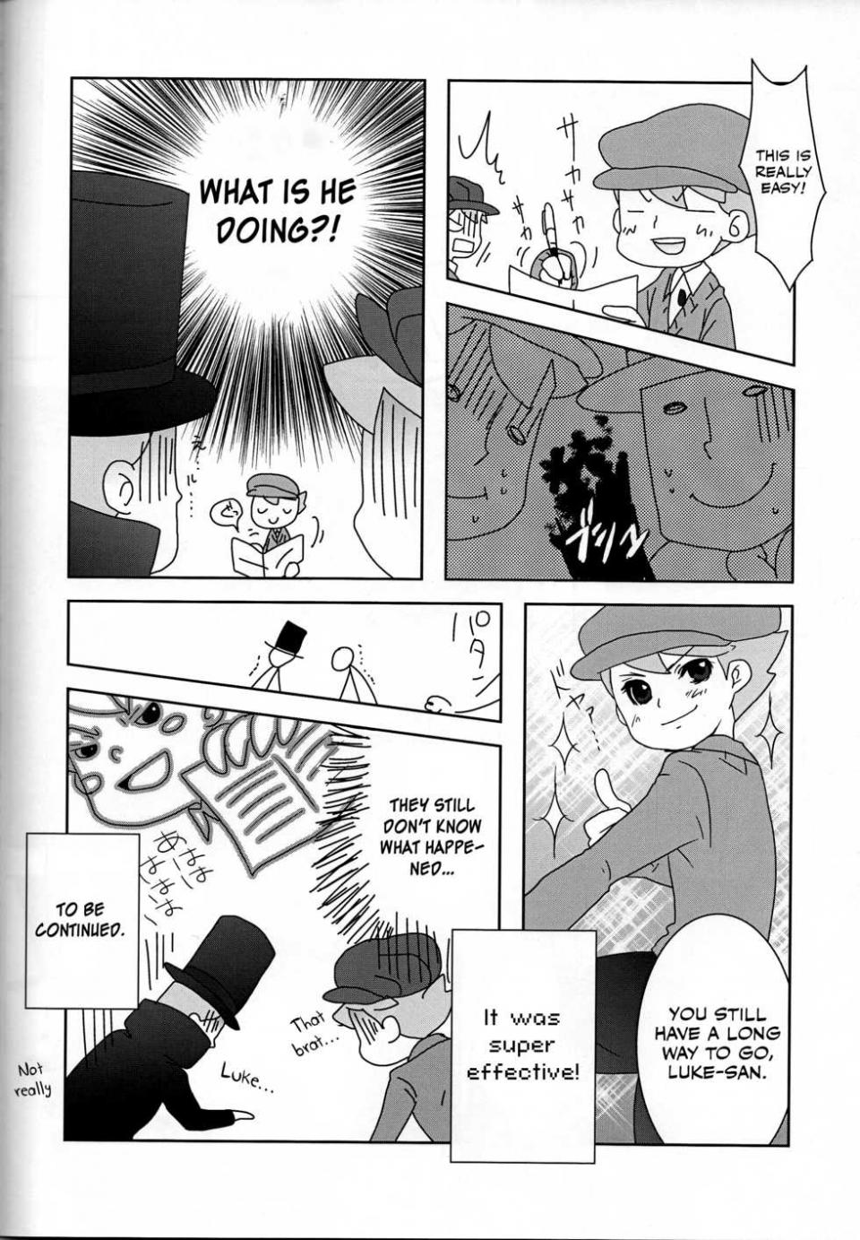 (C79) [Freeplay (Reina, Yashiyo)] Barairo seishun teiden-ki (Professor Layton) [English] [Otokonoko Scans] - Page 23