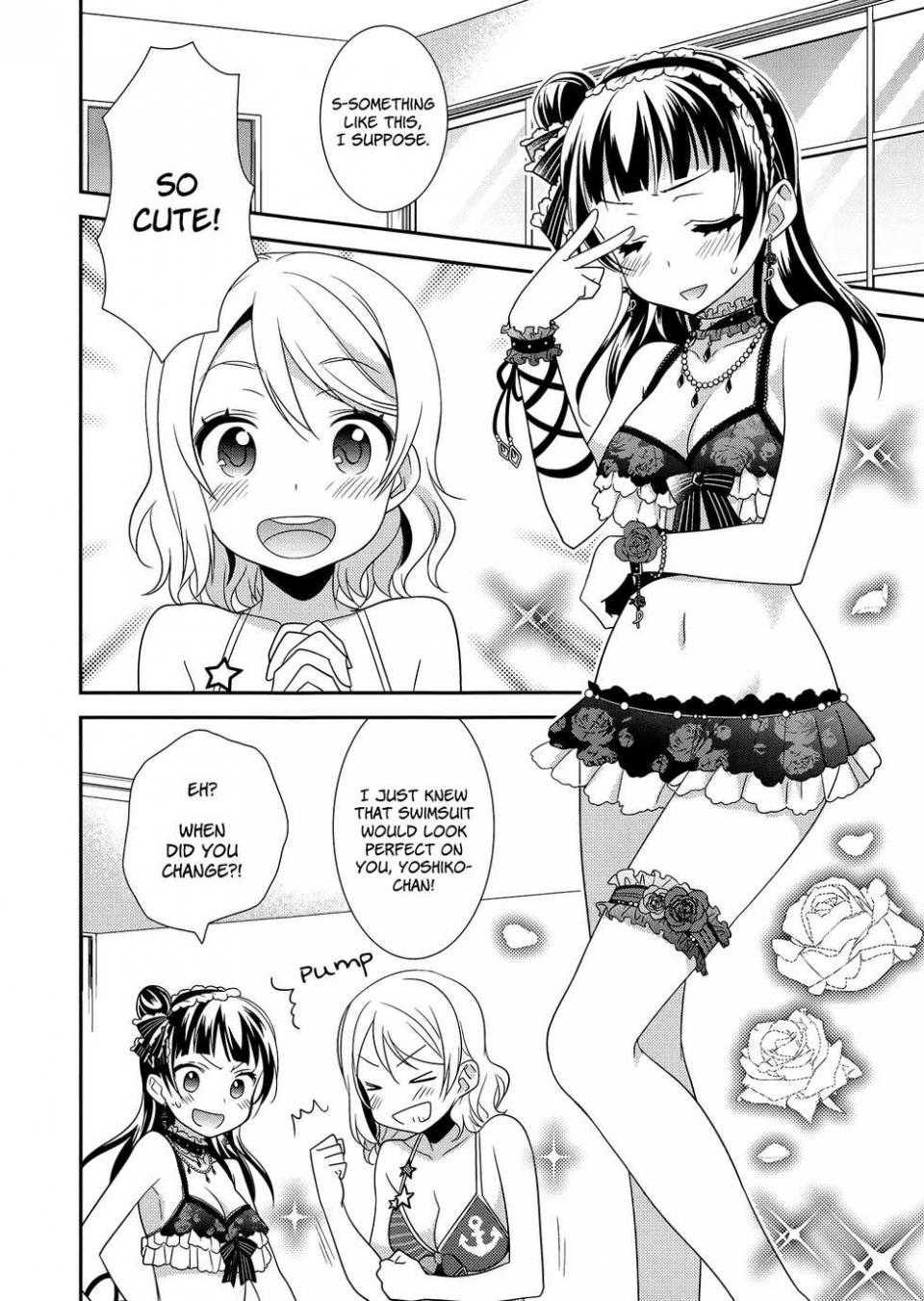(C91) [Imomuya Honpo - Singleton, Sweet Pea (Azuma Yuki, Ooshima Tomo)] Datenshi Kouryaku Manual | A Manual for Capturing a Fallen Angel (Love Live! Sunshine!!) [English] [Doki Fansubs] - Page 28