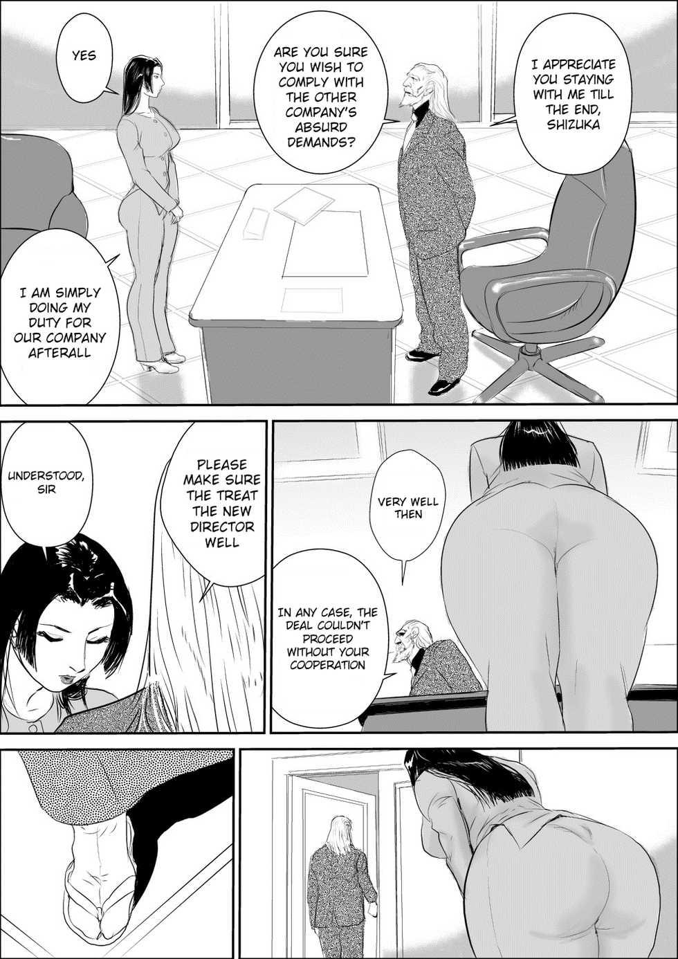 [Jinsukeya (Jinsuke)] Mesu Kachou Jogeza Gaiden - Kunoo Shizuka no Baai [English] [Anonymous] - Page 4