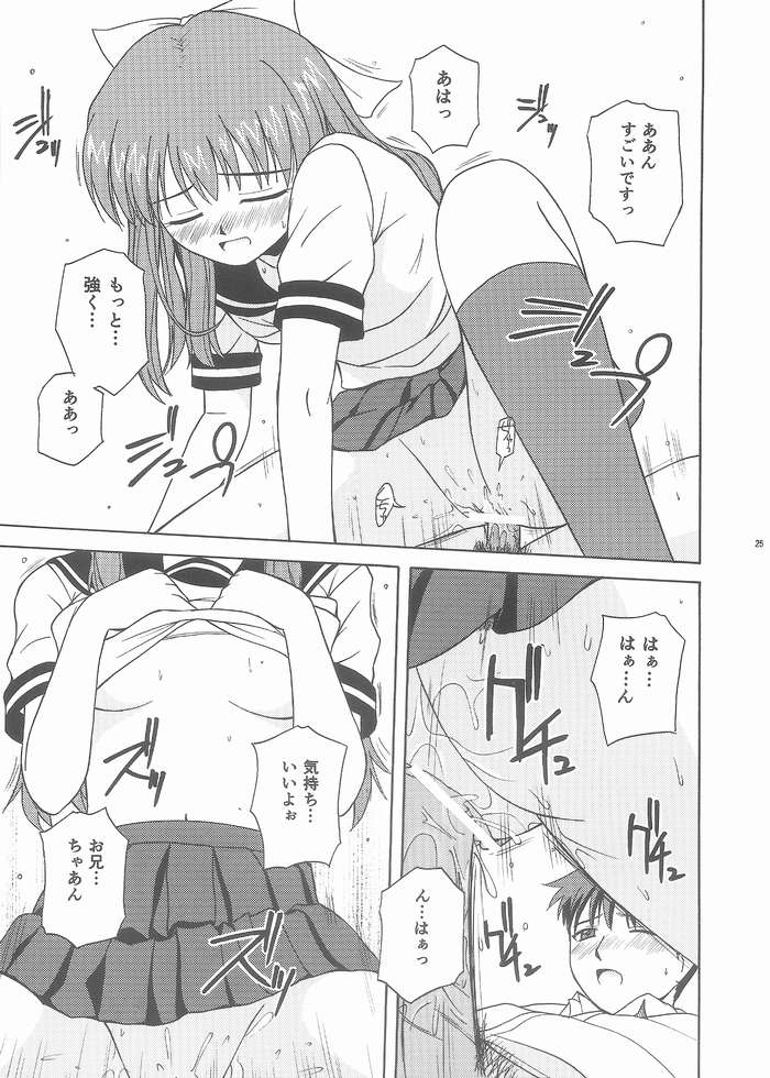 (C65) [G-SCAN CORP. (Satou Chagashi)] One Love Twins (Onegai Twins) - Page 24