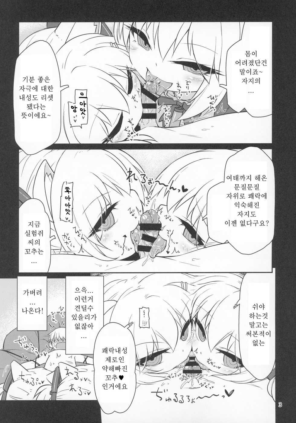 (C97) [Bocchi Koubou (Rutubo)] Dennou Succubus to Sex Shite mo Eikyuu ni Derarenai Heya THE END | 전뇌 서큐버스와 섹스해도 영원히 나갈 수 없는 방 THE END (Nora Cat) [Korean] - Page 5