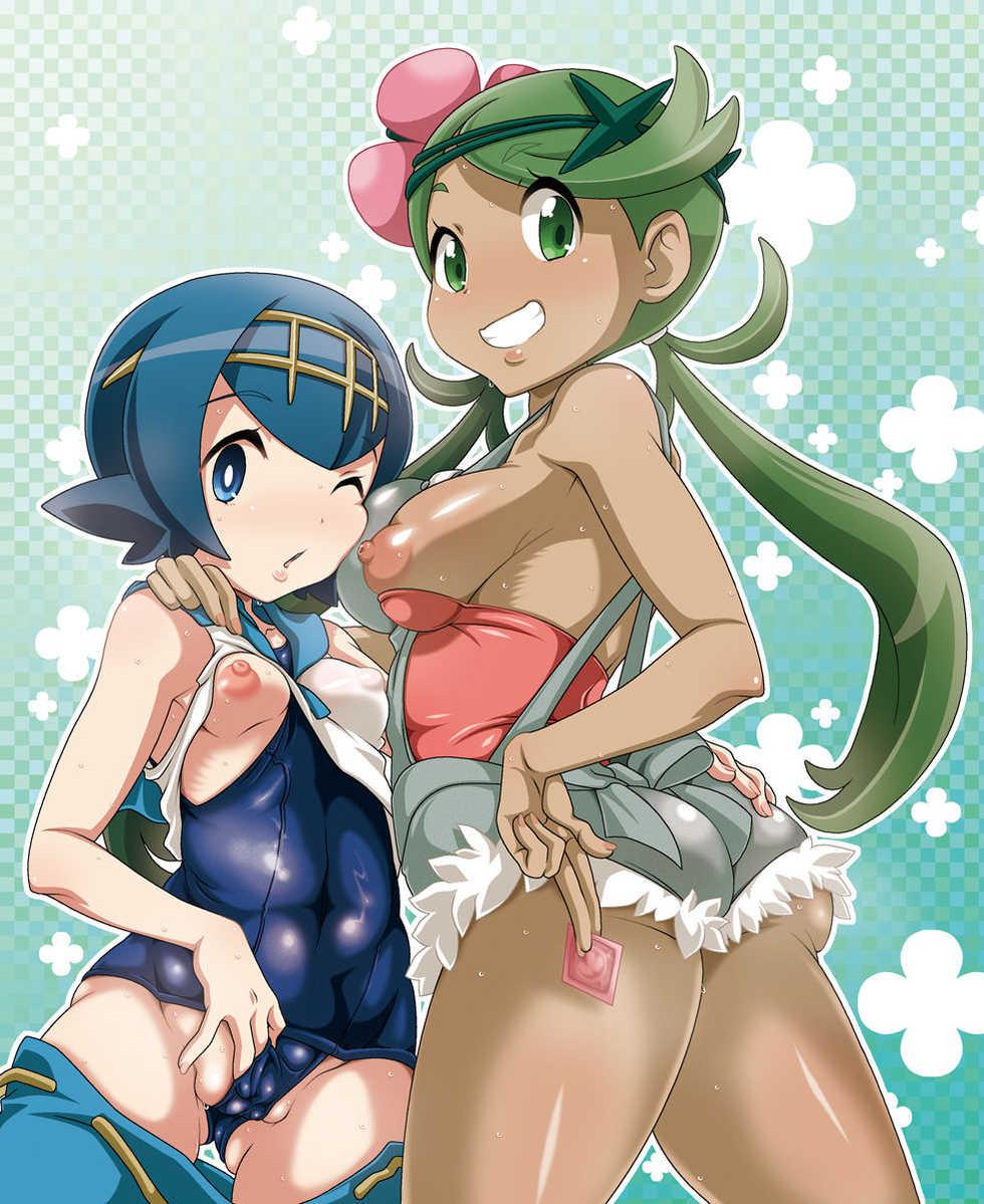 (C91) [Akusei-Shinseibutsu (Nori)] Yappari Iki ga Ii (Pokémon) [French] - Page 27