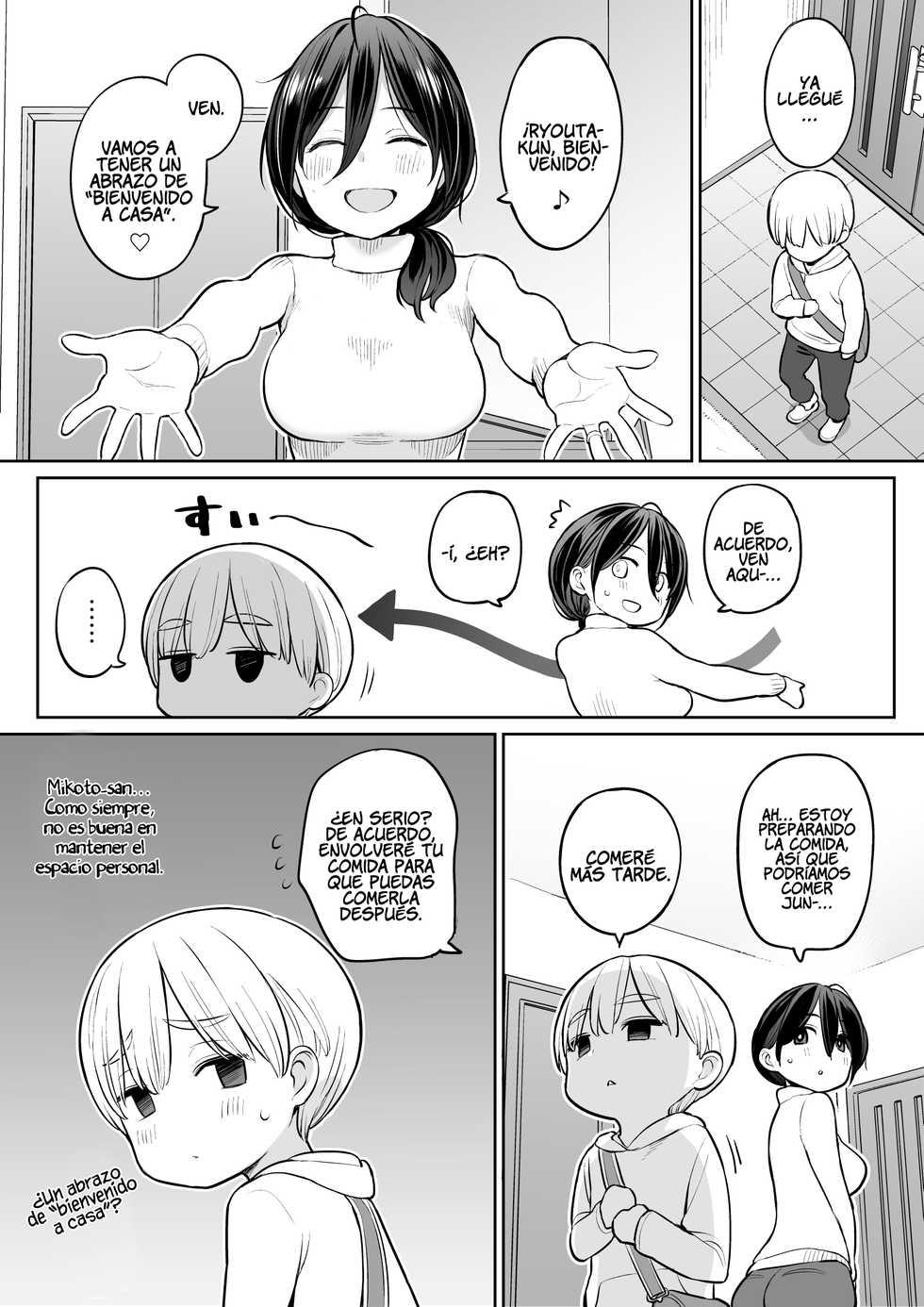 [Higuma-ya (Nora Higuma)] Okaa-san de Seitsuu Shichatta Ryouta-kun | Ryouta-kun Eyaculó por Primera vez Usando a su Mamá [Spanish] =P666HF= - Page 2