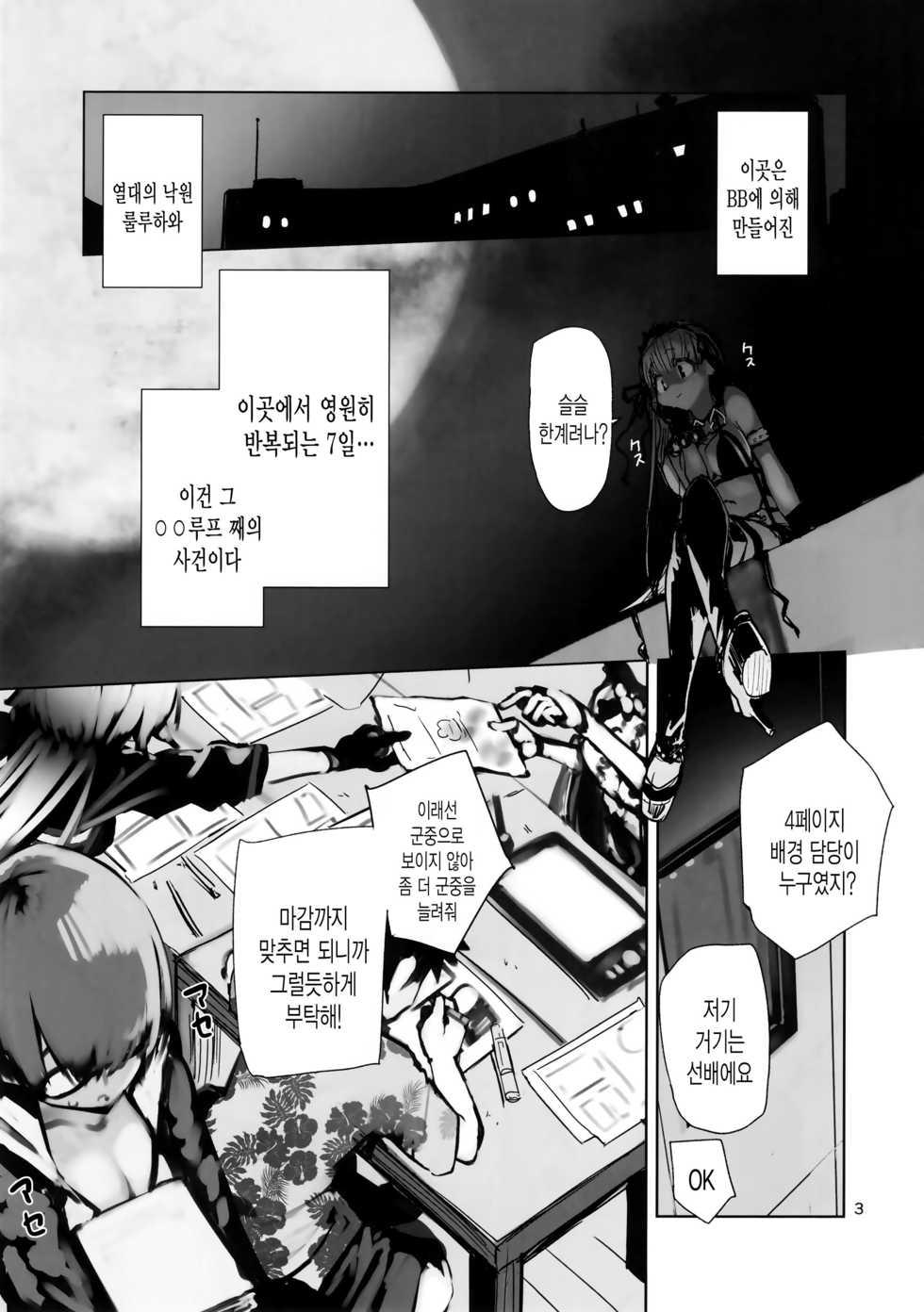 (C95) [Hyoco Road (Hyocorou)] Tokoshie Seven | 변치 않는 세븐 (Fate/Grand Order) [Korean] [그림판전사] - Page 2