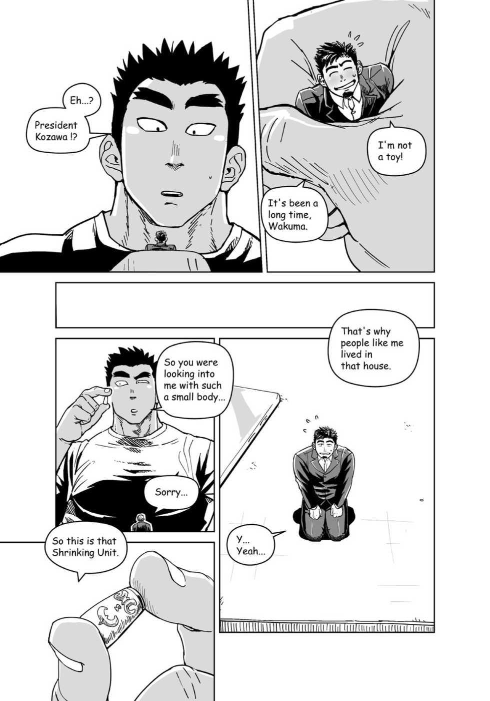 [Gakuranman (Chijimetaro)] Kobito Shachou wa Oogata Shinjin no Omocha - The Tiny President (Ending A) [English] [Digital] - Page 16