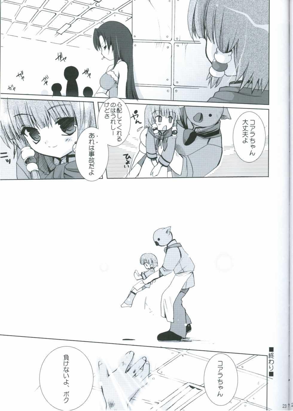 (C64) [Kimpotsu (Araki Kanao)] LOVELY MELON (Yakitate!! Japan) - Page 22