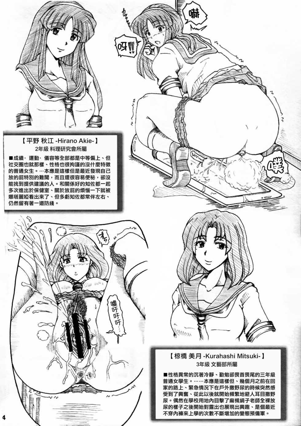 (C84) [Re-BIDou (Tsunomiya Katsuki)] Onna Kyoushi-gun Ryoujoku Enchitai [Haisetsu Tokushinka] [Chinese] [臭鼬娘漢化組] - Page 4