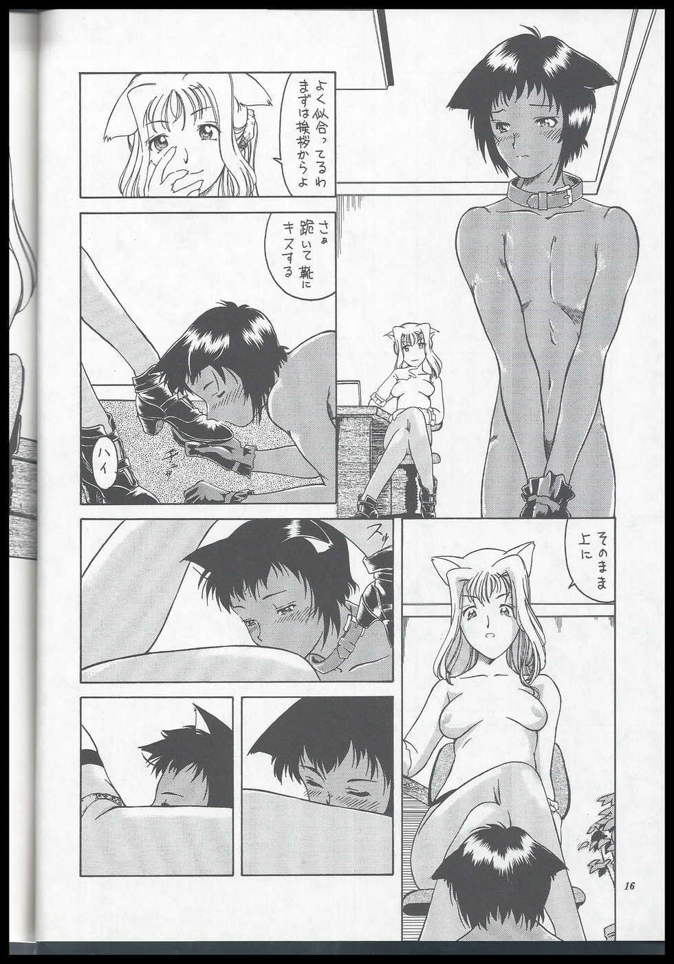 (C53) [HAND BOMB (Hippopotamus)] Nyan Akore PAY CORPS - Page 16