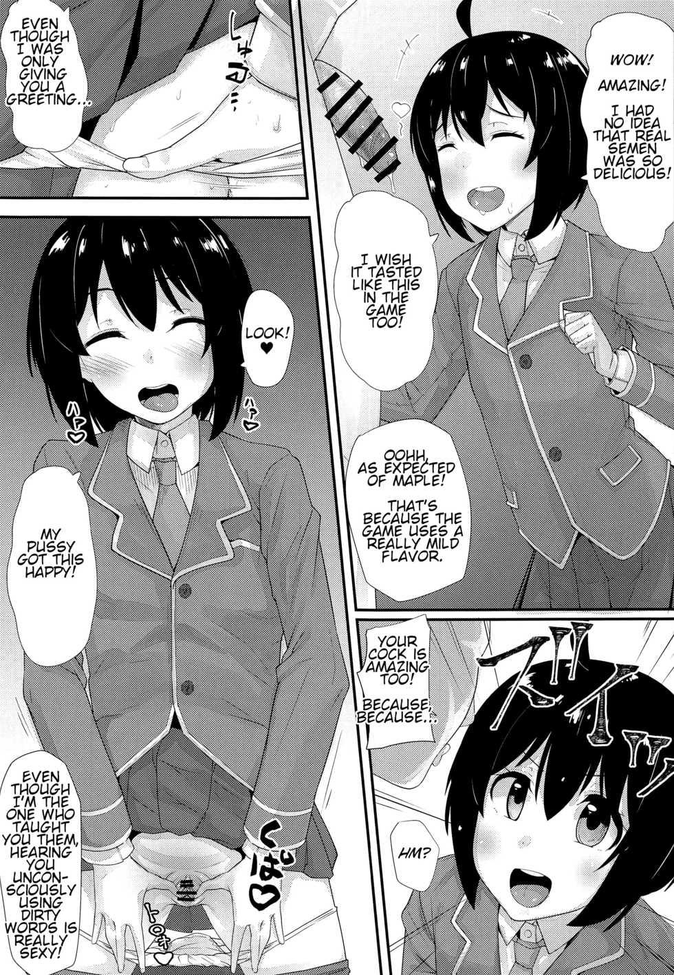 [Batten Kariba (Ankoku Emu Shougun)] Bougyo Zero Furi | Zero Defense Build (Itai no wa Iya nano de Bougyoryoku ni Kyokufuri Shitai to Omoimasu.) [English] - Page 8