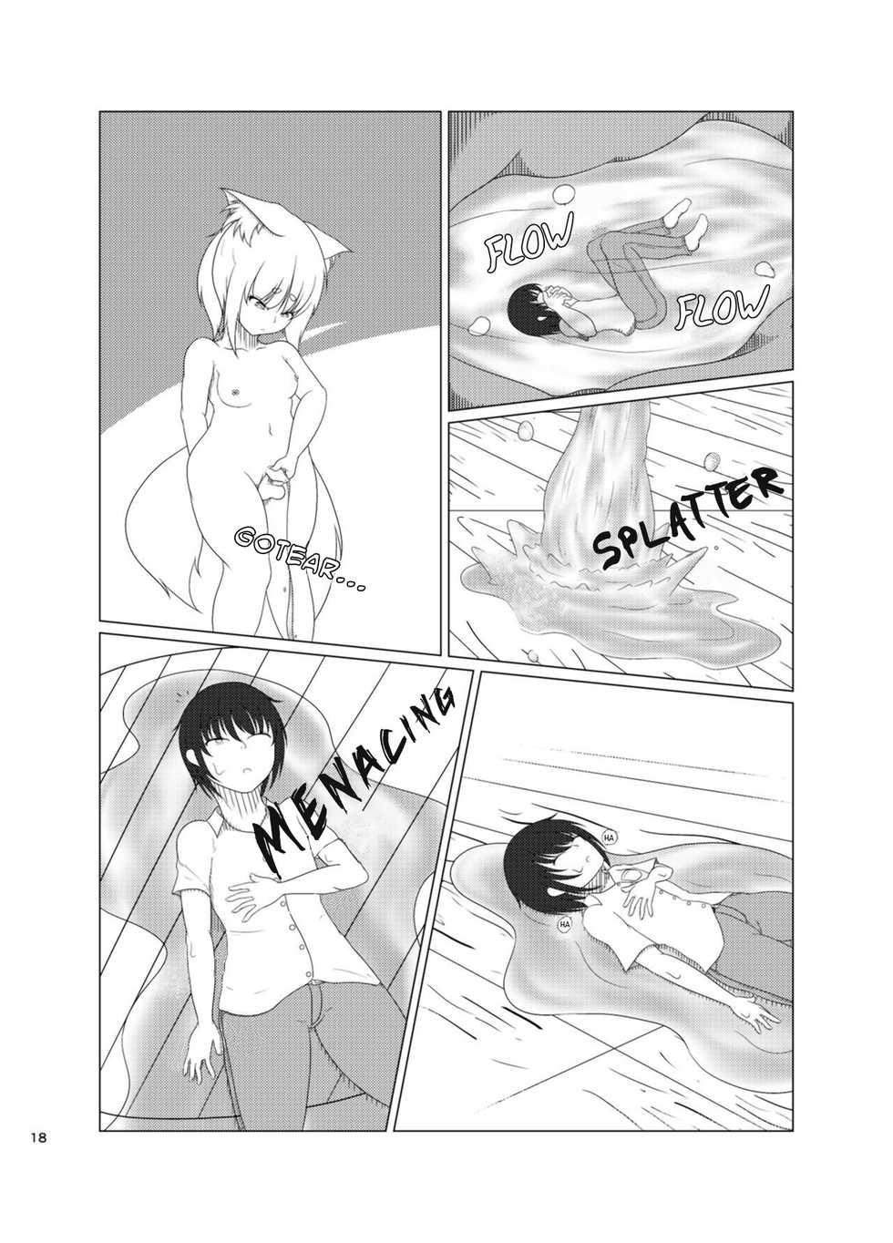 [Kitsunetsuki (Kotora Nue)] Inari Matsururu Yashiro nite | El santuario de la zorra sagrada [Spanish] [CapFutanari] [Decensored] [Digital] - Page 18