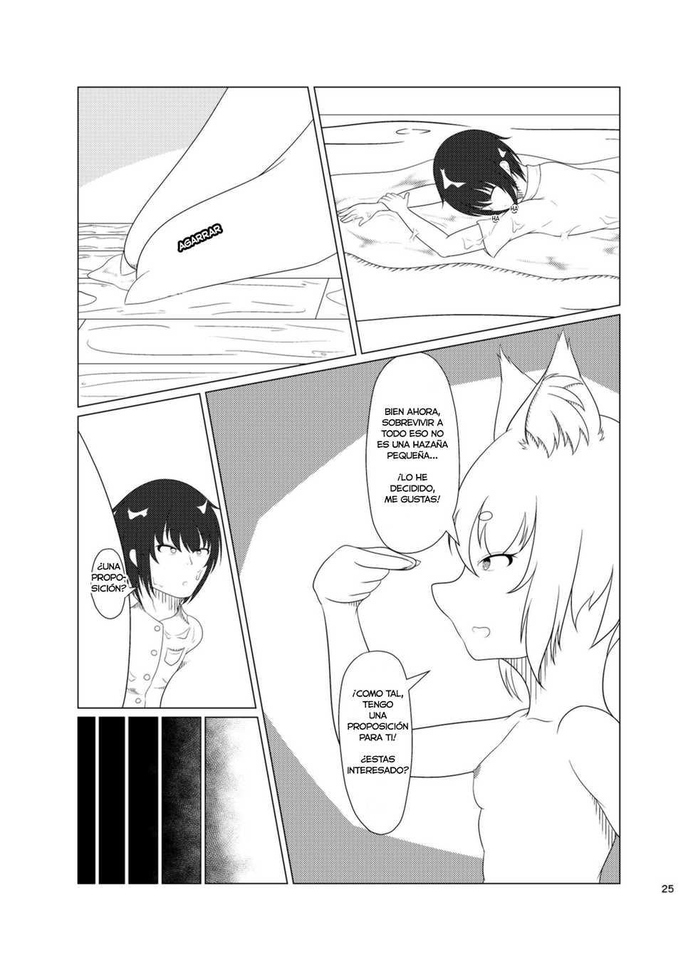 [Kitsunetsuki (Kotora Nue)] Inari Matsururu Yashiro nite | El santuario de la zorra sagrada [Spanish] [CapFutanari] [Decensored] [Digital] - Page 25