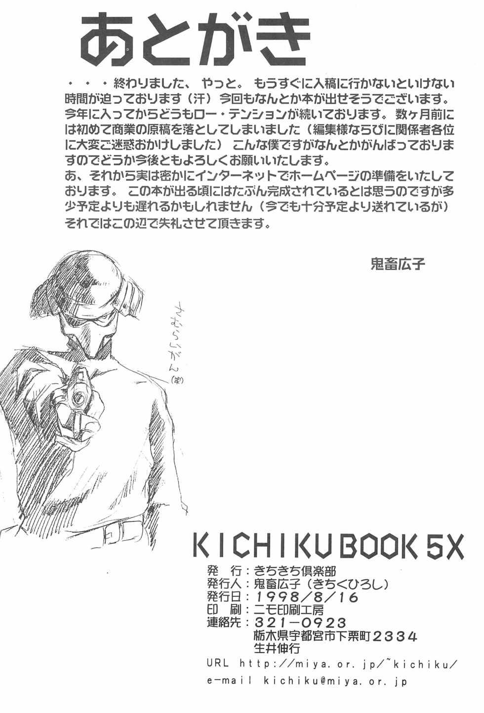 (C54) [Kichikichi Club (Kichiku Hiroshi)] KICHIKU BOOK 5X (Various) - Page 36