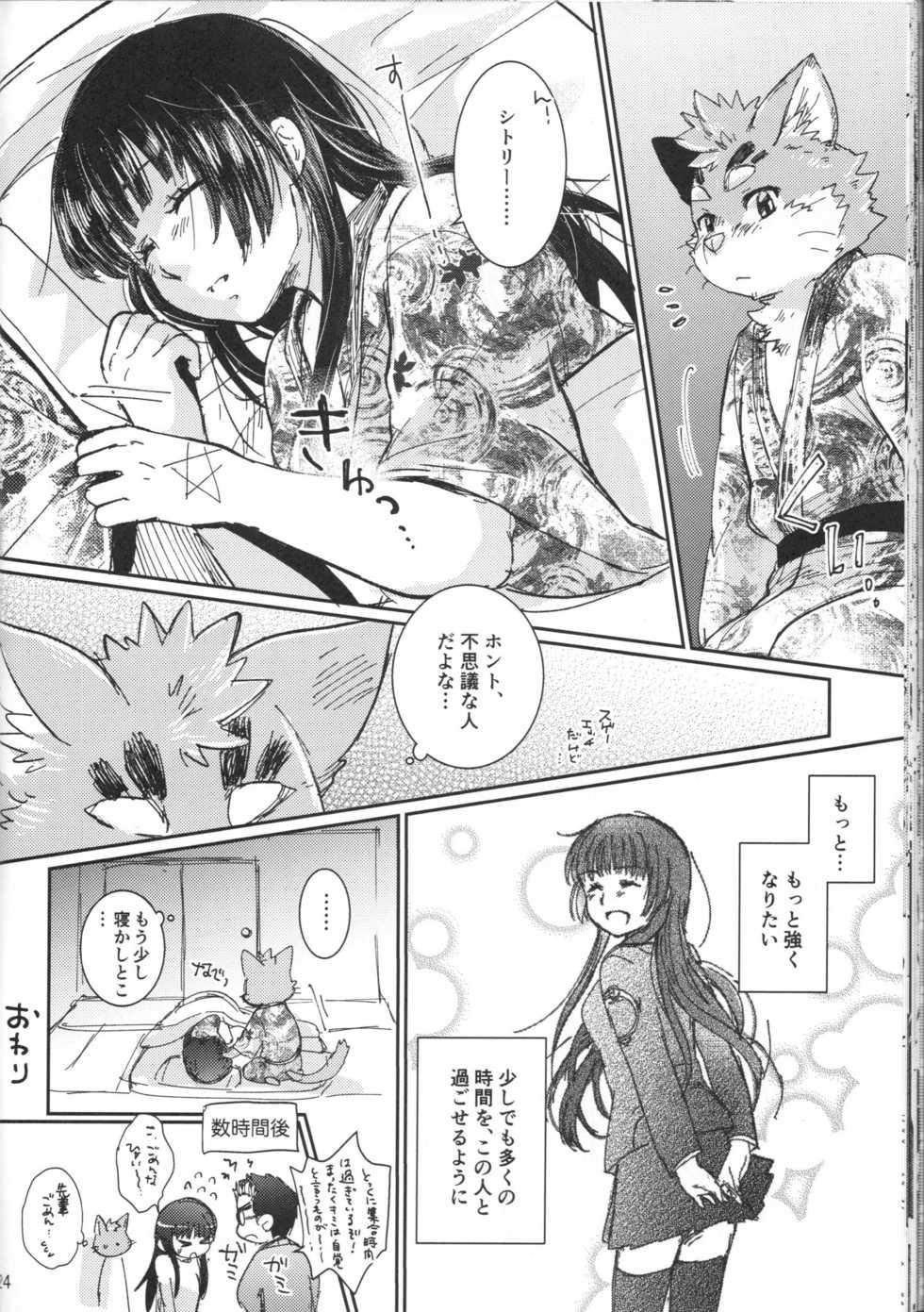 (Kemoket 8) [HALLUCIGENIA (Nekoma Haruki)] Akuma no Itoshi Kata (Tokyo Afterschool Summoners) - Page 23