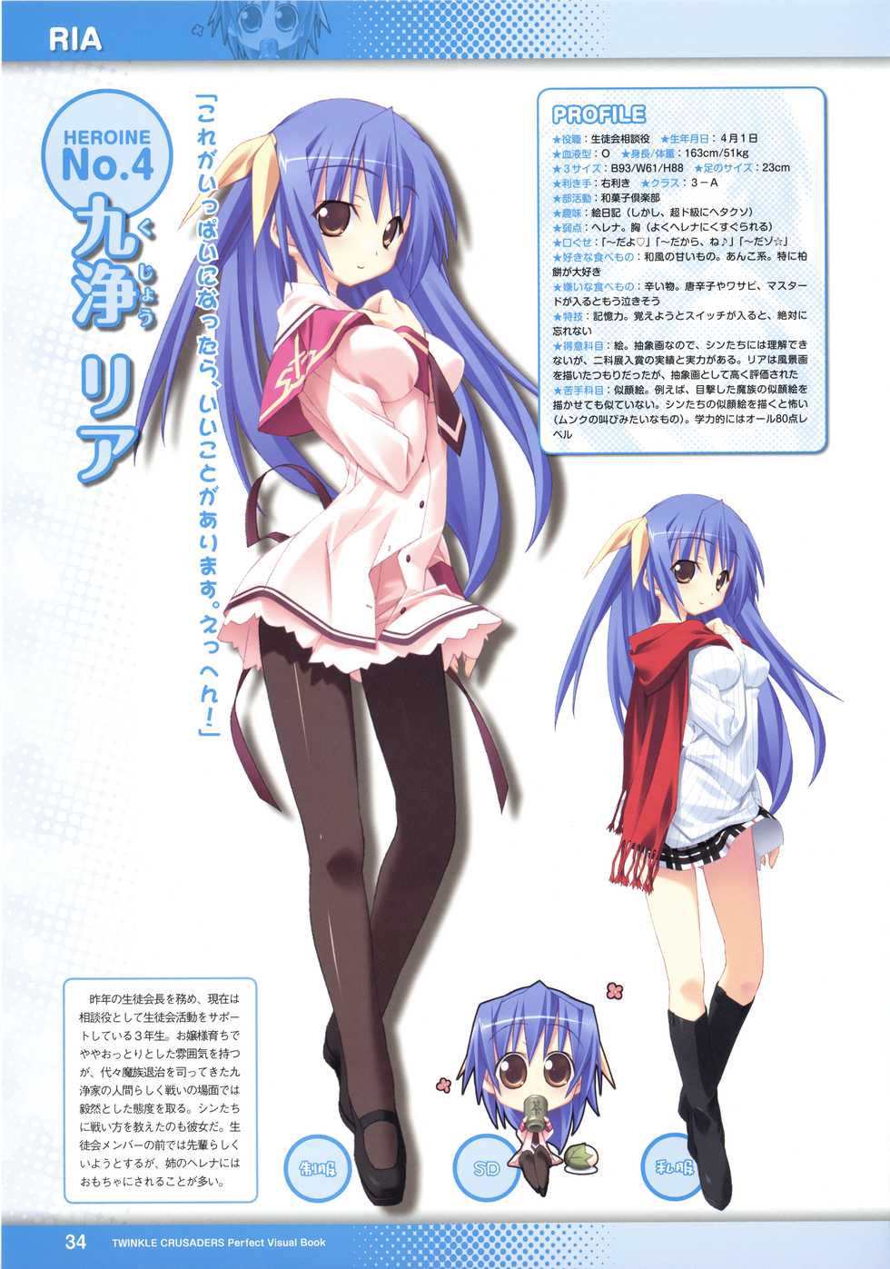 [Lillian] Twinkle☆Crusaders Perfect Visual Book [Kannagi rei･kotamaru] - Page 36