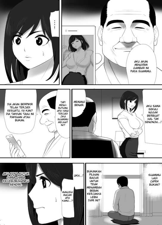 [Edogawa Koubou] Mushoku ni Natta Otto ni Kawari Hataraki Hajimeta Tsuma, Youko no Himitsu [Indonesian] [Kiyo21] - Page 12