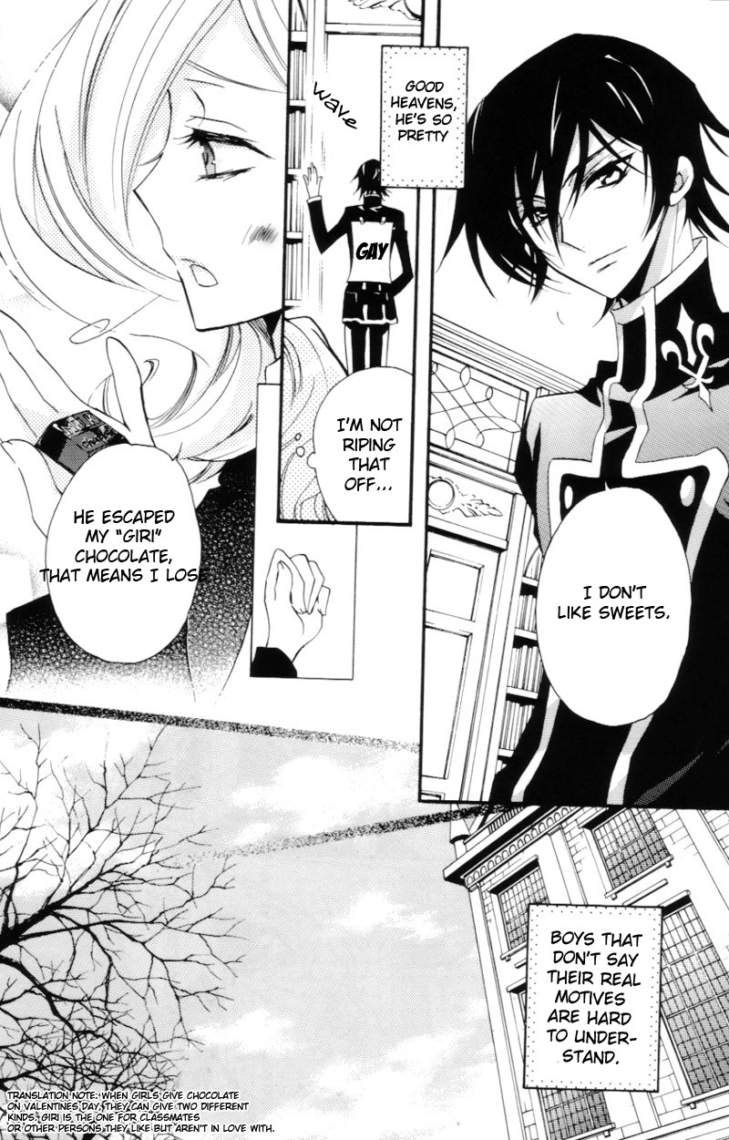 [kashi (Fujiya Ai, Shouoto Aya)] Royal Chocolate Flash (CODE GEASS: Lelouch of the Rebellion) [English] - Page 4