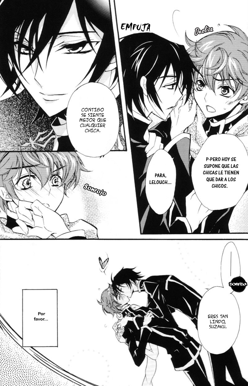 [kashi (Fujiya Ai, Shouoto Aya)] Royal Chocolate Flash (CODE GEASS: Lelouch of the Rebellion) [Spanish] - Page 9