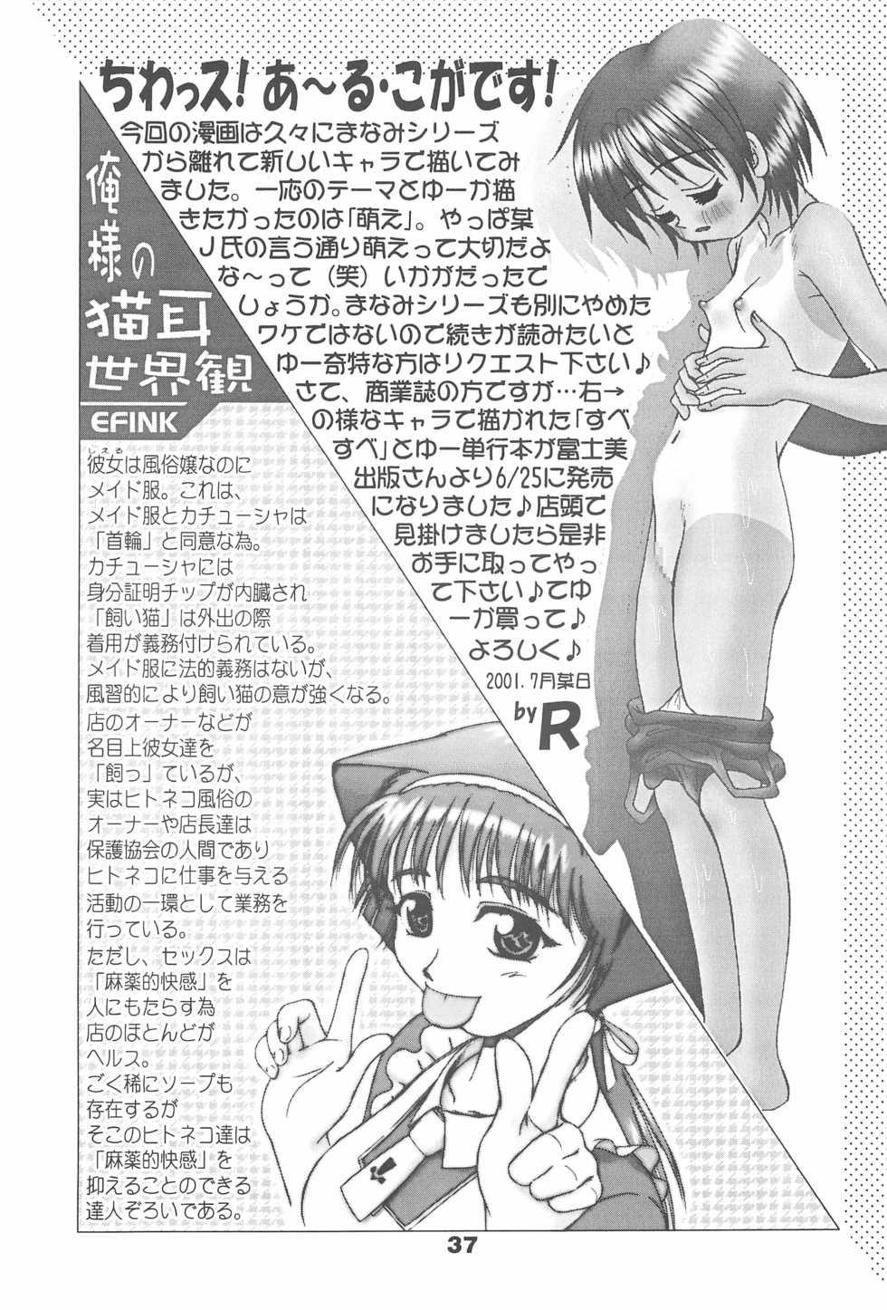 (C60) [Tenny Le Tai (R-Koga, EFINK)] Sekai de Ichiban Neko Maid - Page 39