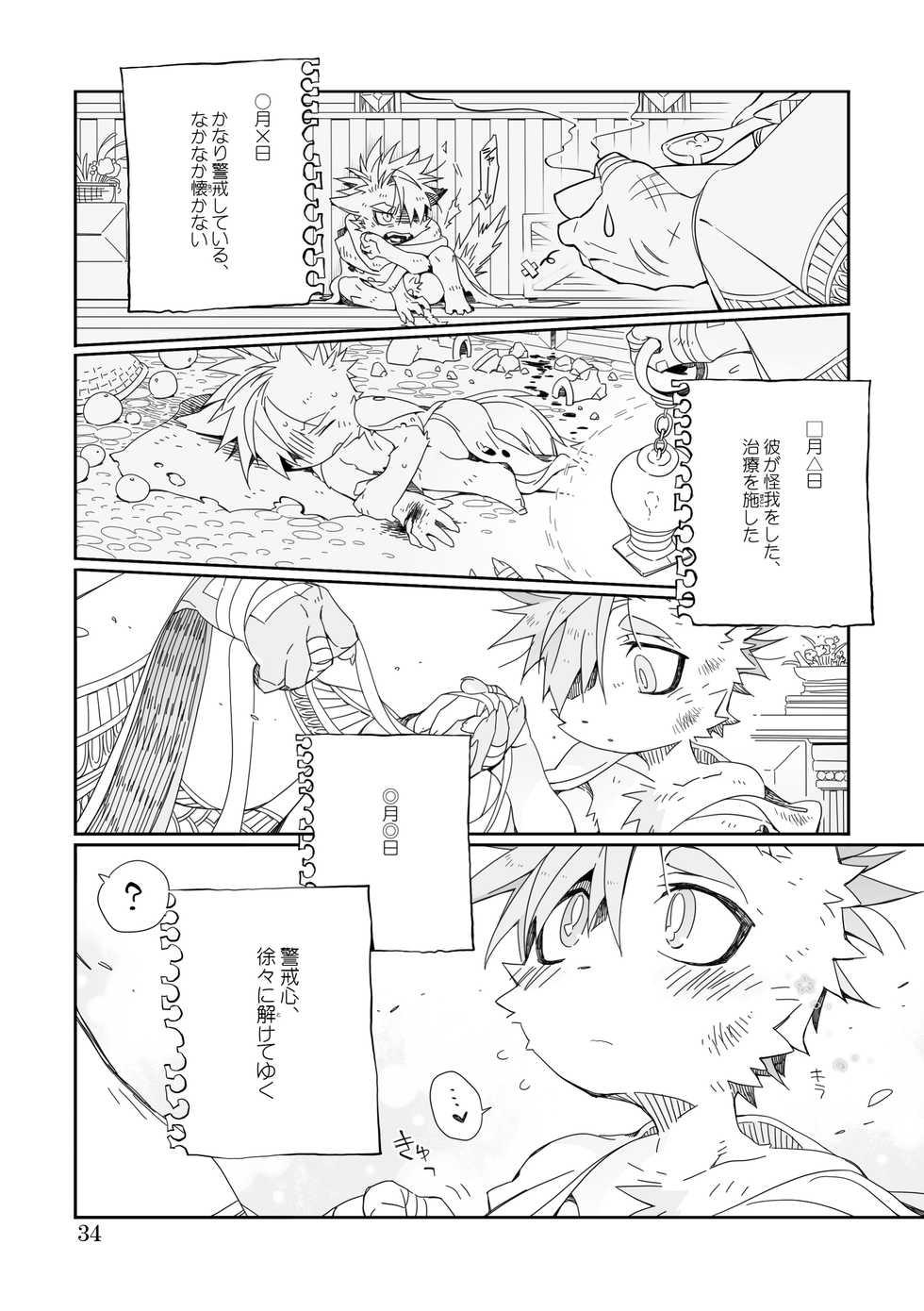 [Hanayori Kemono (KENSAN)] Osukemo no Kuni [Digital] - Page 34