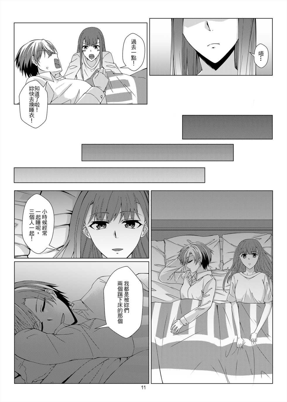 [Kudamonoichizu (Kurokawa Rikuu)] 感情遲鈍的女友和為此困擾的我 [Chinese] [Digital] - Page 10
