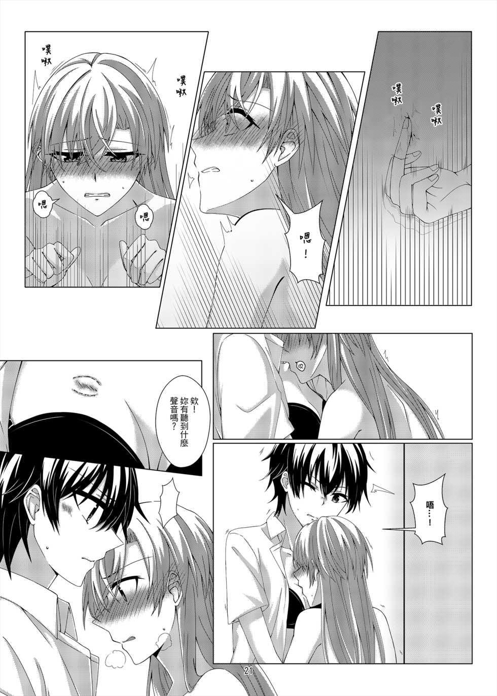 [Kudamonoichizu (Kurokawa Rikuu)] 性慾亢進的女友和性冷感的我3 [Chinese] [Digital] - Page 20