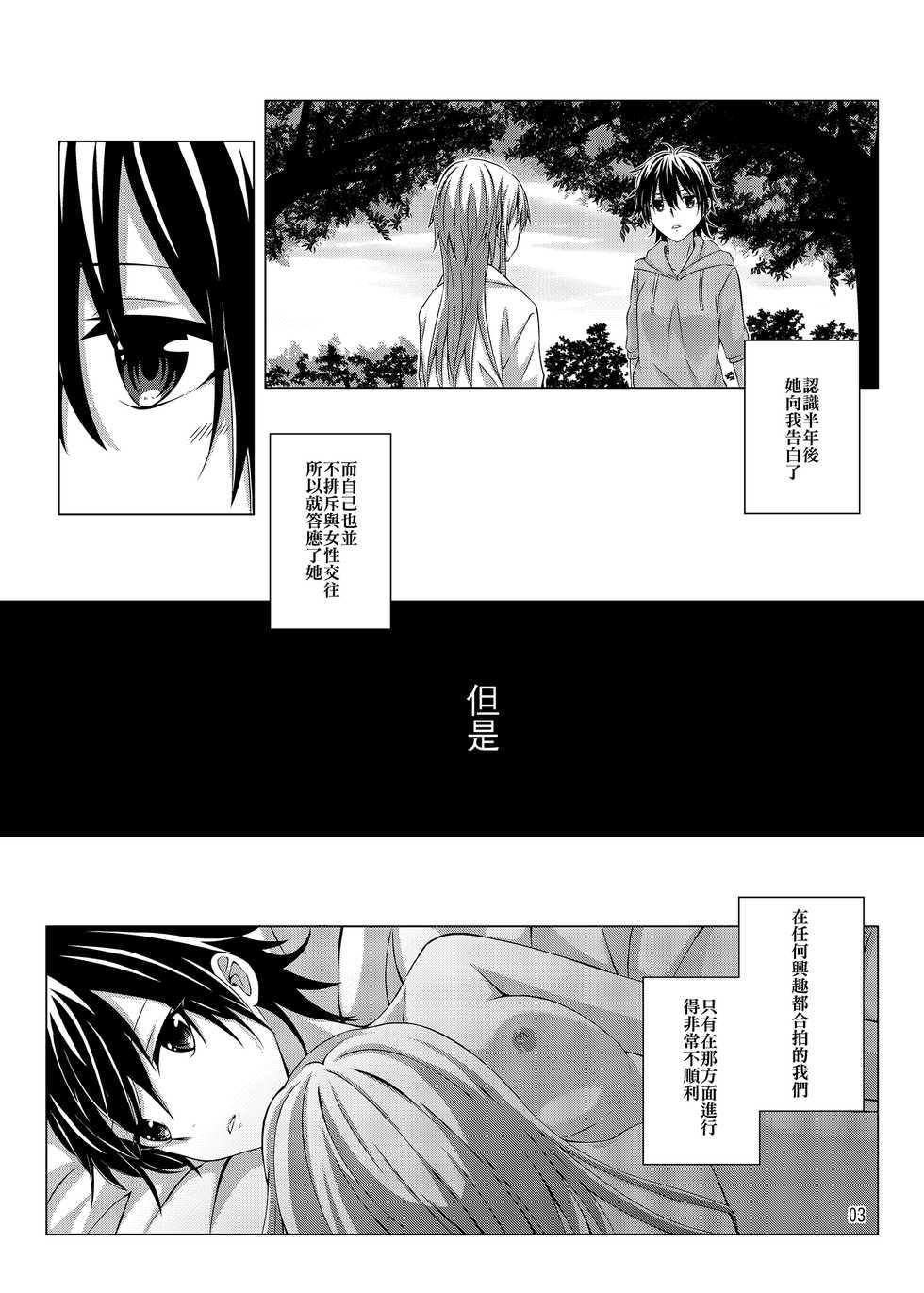 [Kudamonoichizu (Kurokawa Rikuu)] 性慾亢進的女友和性冷感的我 [Chinese] [Digital] - Page 7