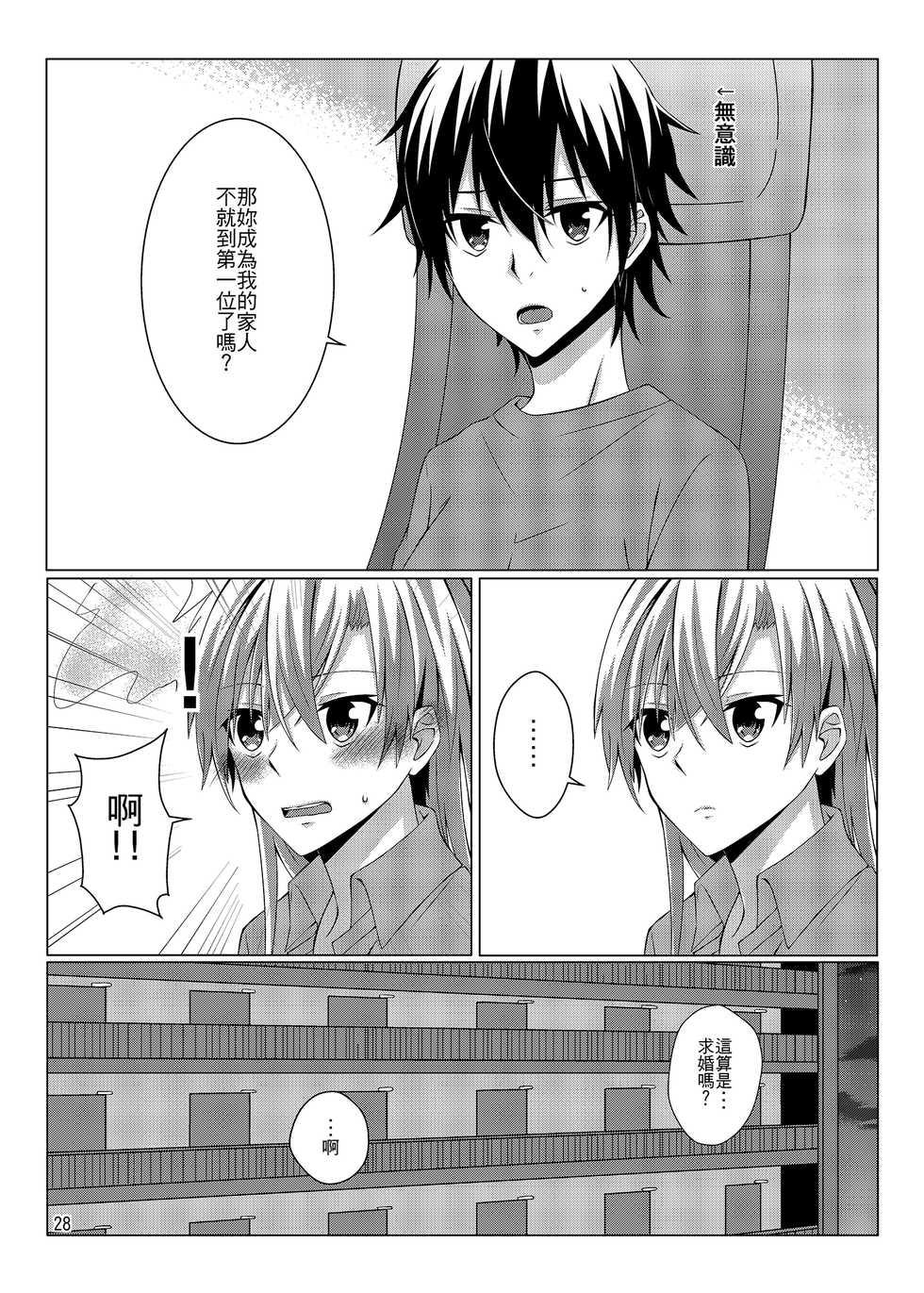 [Kudamonoichizu (Kurokawa Rikuu)] 性慾亢進的女友和性冷感的我 [Chinese] [Digital] - Page 32