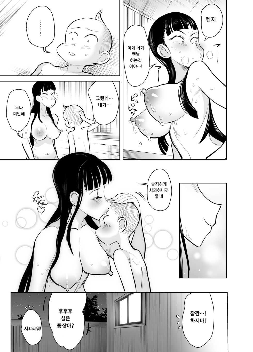 [Seidenki] Namaiki na Ane no Ana wa Do Gehin Sukebe Switch | 건방진 누나의 구멍은 씹천박한 변태스위치 [Korean] - Page 37