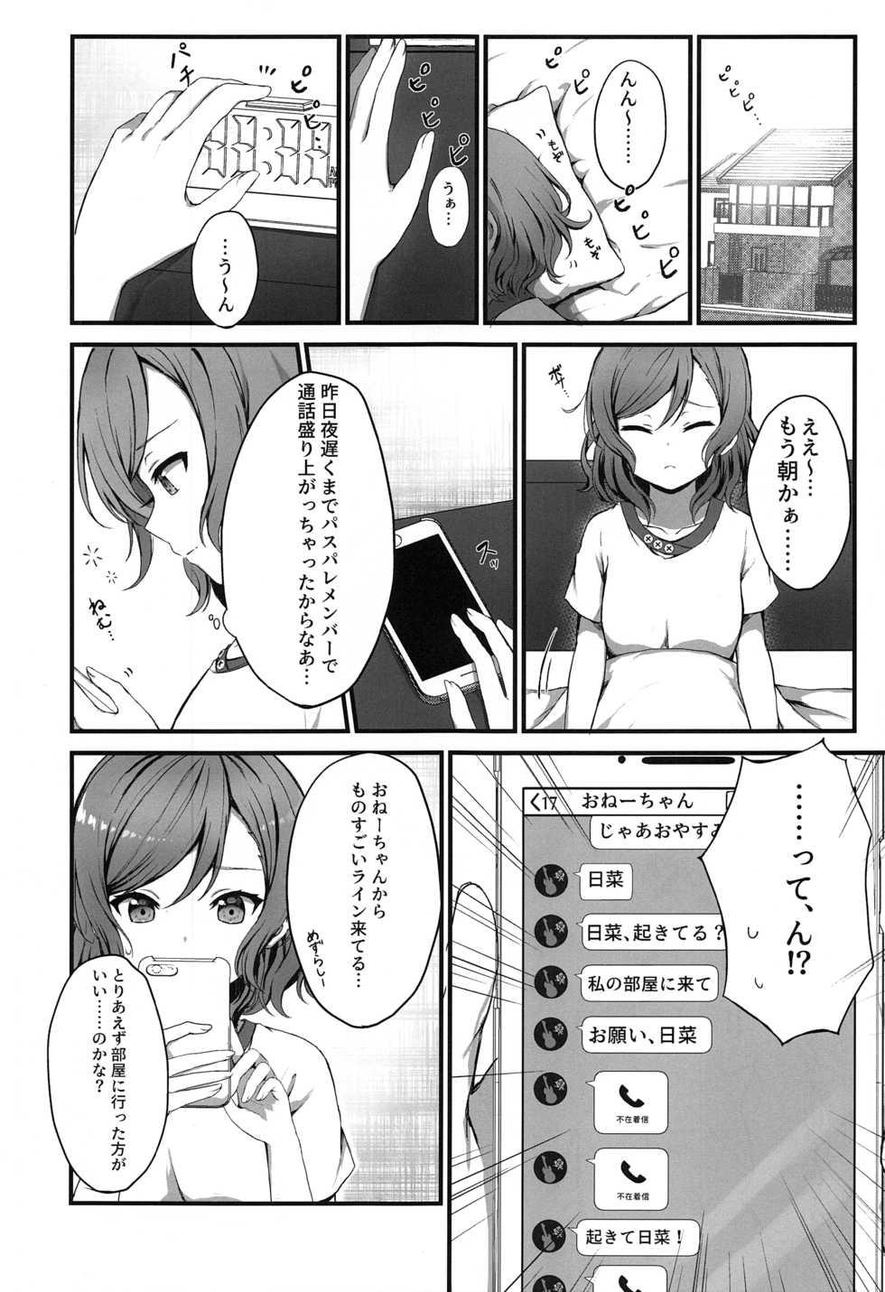 (C97) [M .M (Mia)] Onee-chan ha Watashi no Neko (BanG Dream!) - Page 3