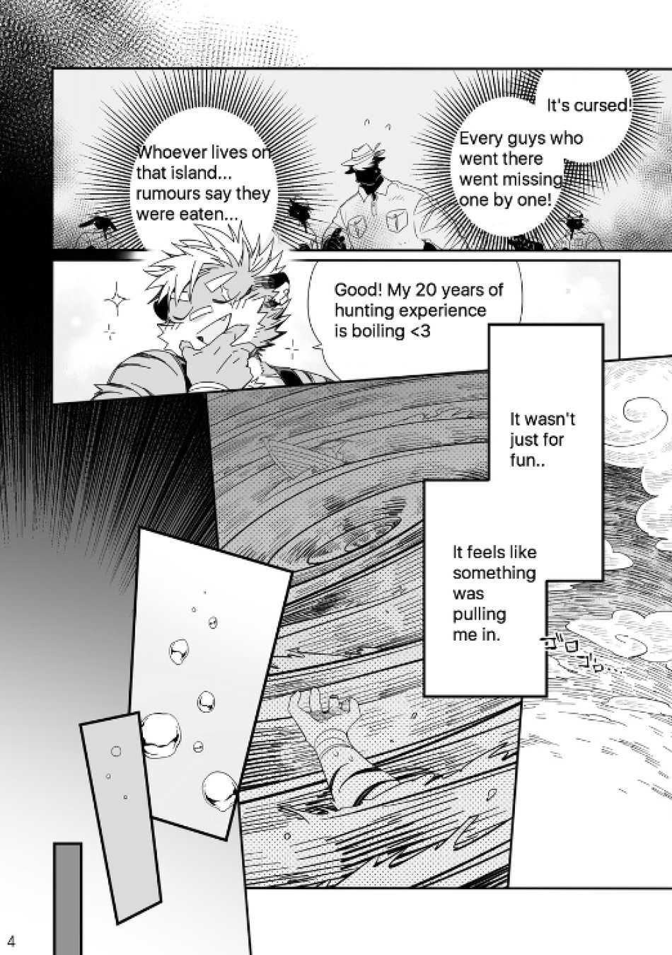 [Hanayori Kemono (KENSAN)] Kindan Shima - Danger Island [English] [Milk] [Digital] - Page 4