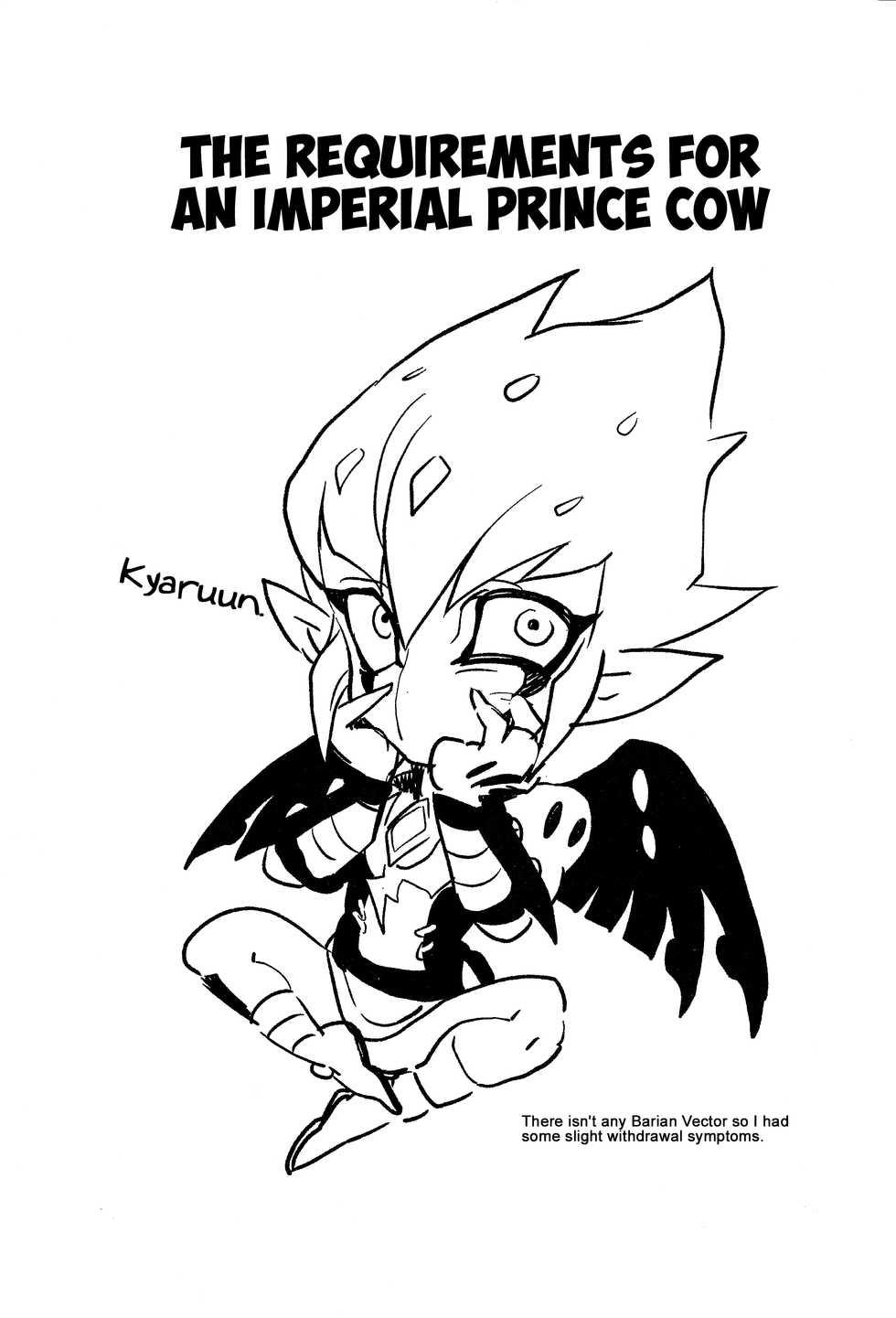 (CCTokyo139) [Enmuhaze (Yosuke)] Ouji Ushi no Hissu Jouken (Yu-Gi-Oh! ZEXAL) [English] {Hennojin} - Page 2