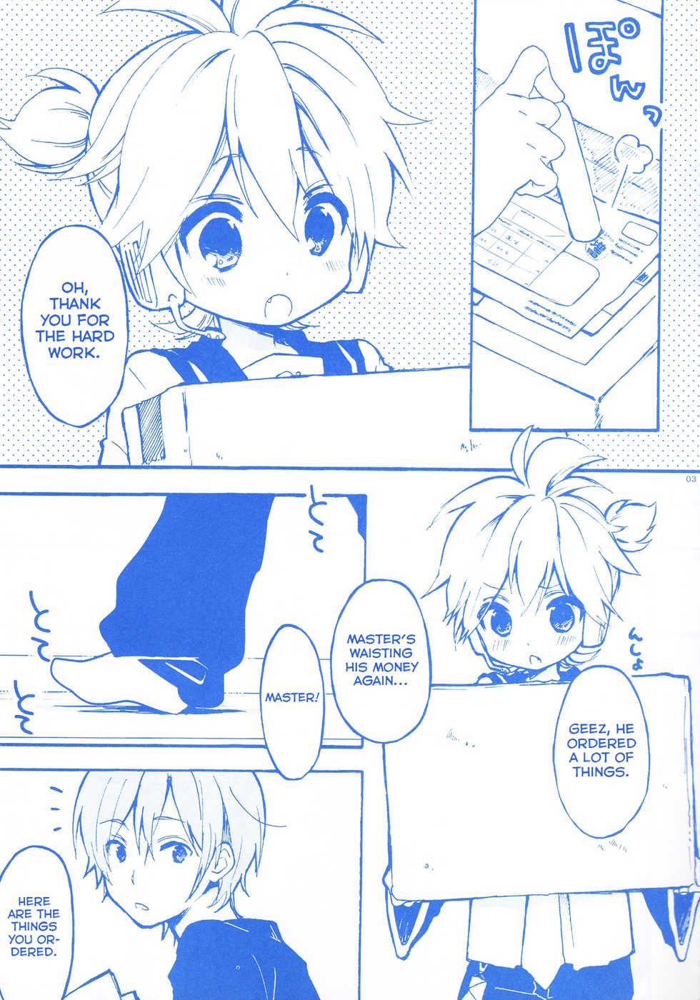 [Hey You! (Non)] Len-kun to Asobou! (VOCALOID) [English] [Yuuta's Blog] - Page 2