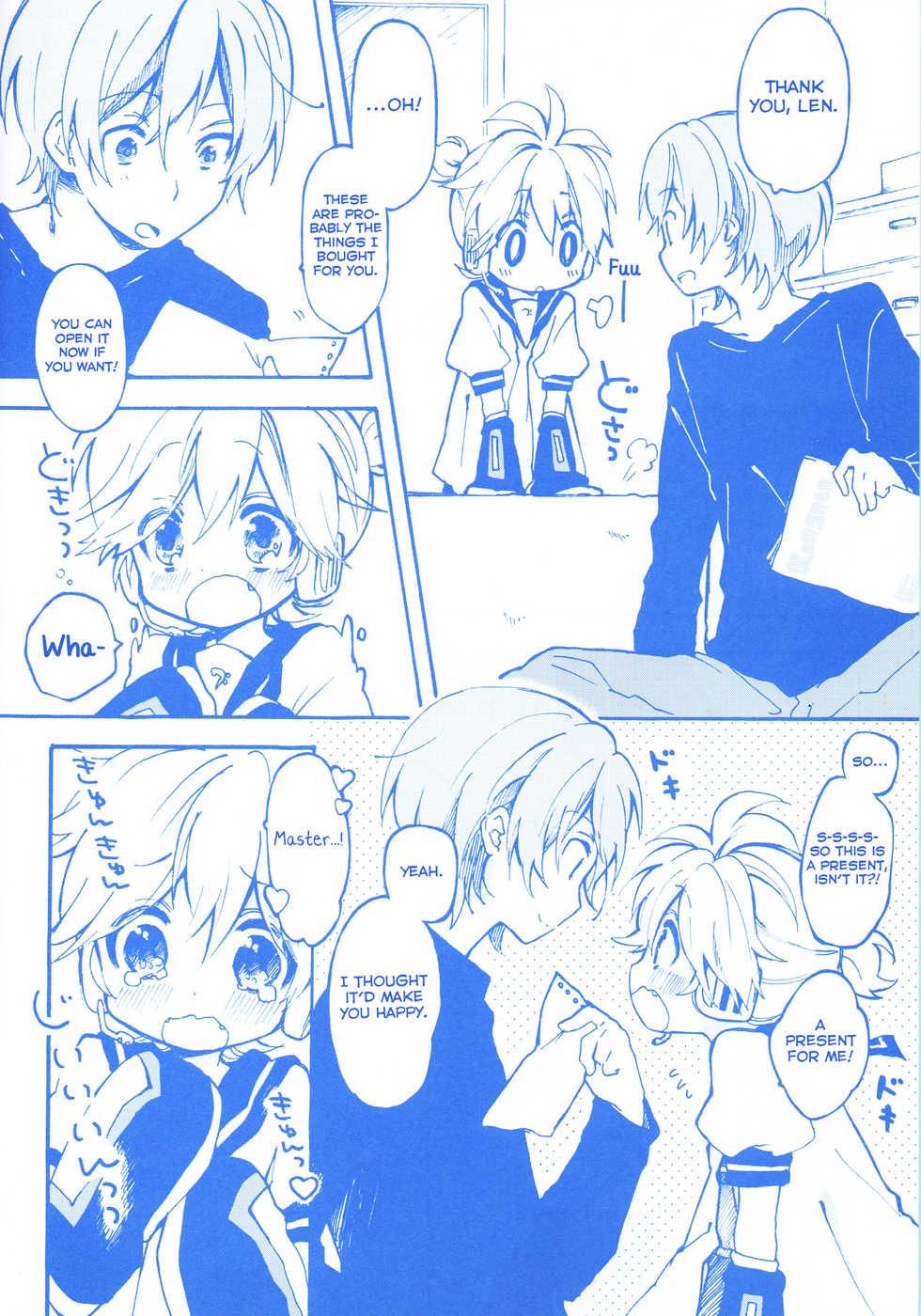 [Hey You! (Non)] Len-kun to Asobou! (VOCALOID) [English] [Yuuta's Blog] - Page 3