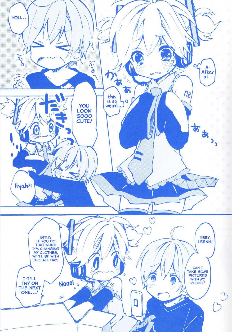 [Hey You! (Non)] Len-kun to Asobou! (VOCALOID) [English] [Yuuta's Blog] - Page 8