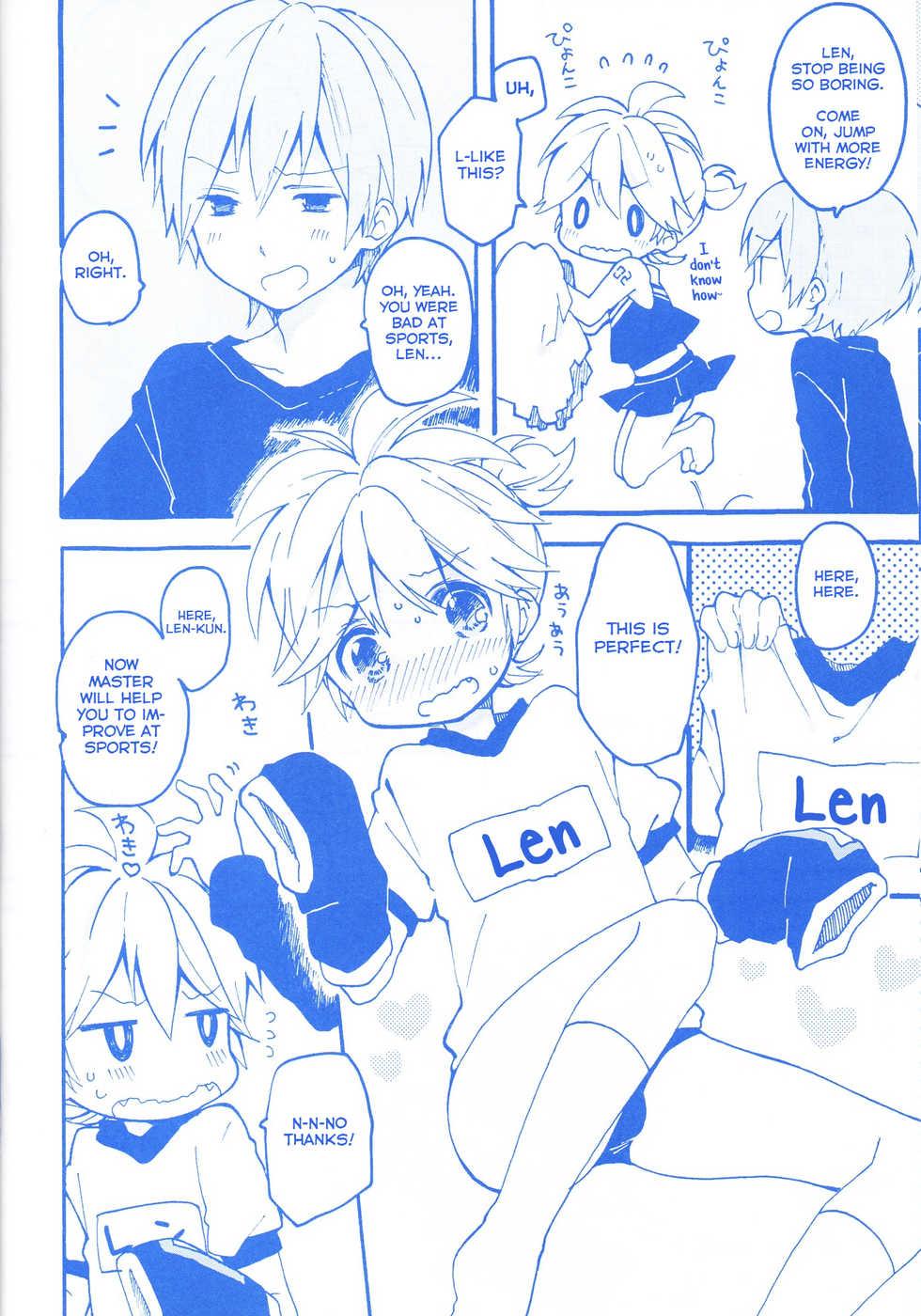 [Hey You! (Non)] Len-kun to Asobou! (VOCALOID) [English] [Yuuta's Blog] - Page 13