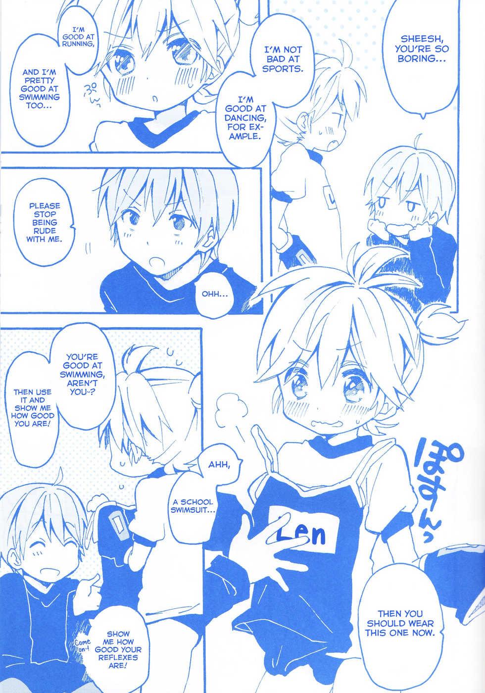 [Hey You! (Non)] Len-kun to Asobou! (VOCALOID) [English] [Yuuta's Blog] - Page 14