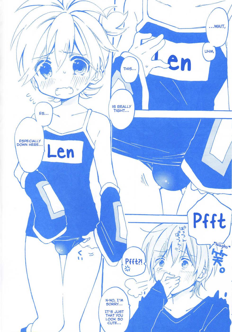 [Hey You! (Non)] Len-kun to Asobou! (VOCALOID) [English] [Yuuta's Blog] - Page 15