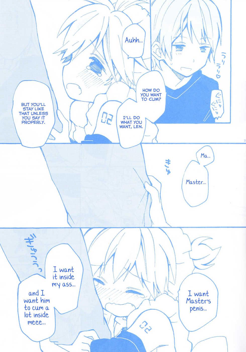 [Hey You! (Non)] Len-kun to Asobou! (VOCALOID) [English] [Yuuta's Blog] - Page 34