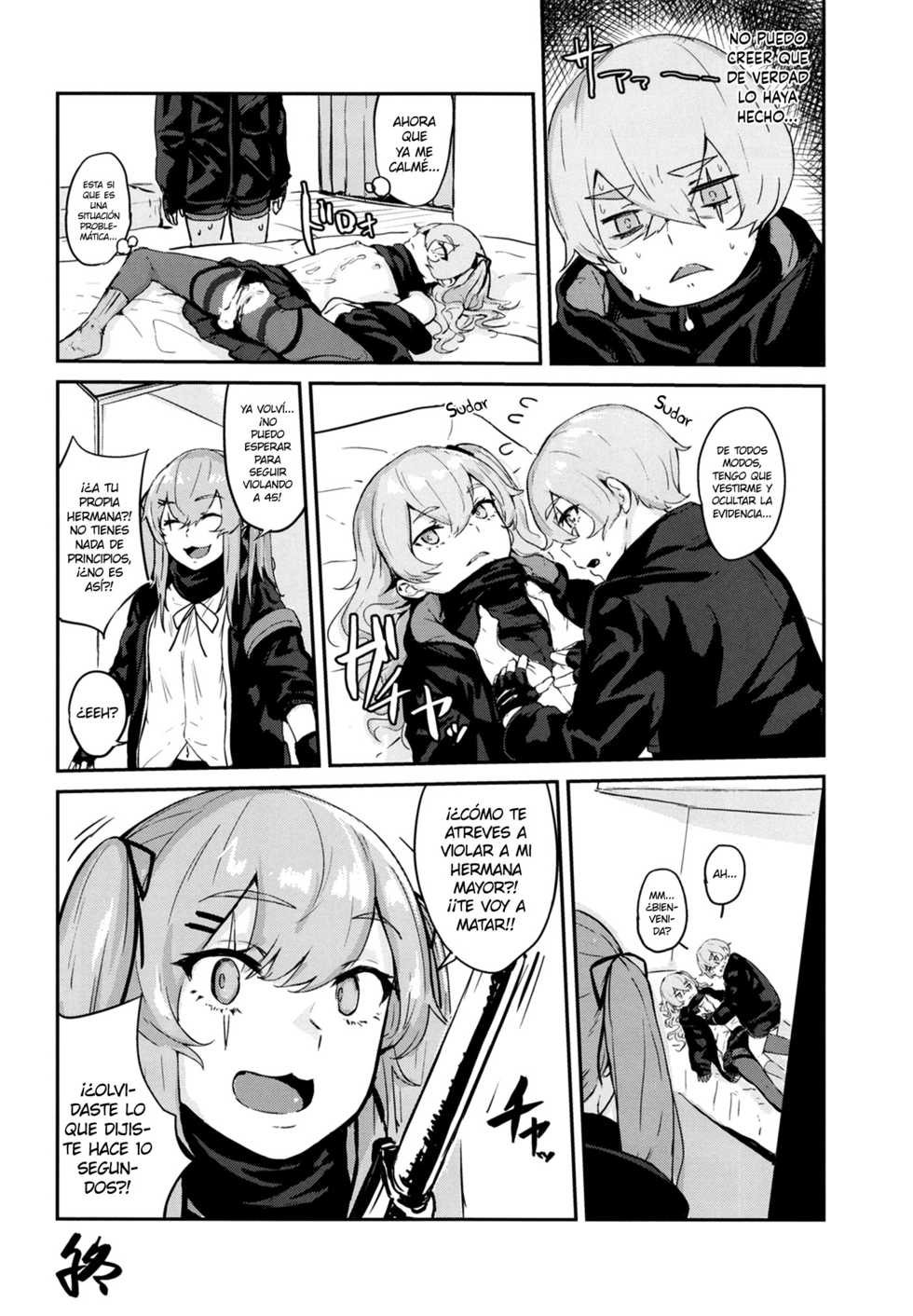 [Hardcore Zayaku Souten (Hirayan)] 45XY45 (Girls' Frontline) [Spanish] [NekoCreme] [Digital] - Page 22