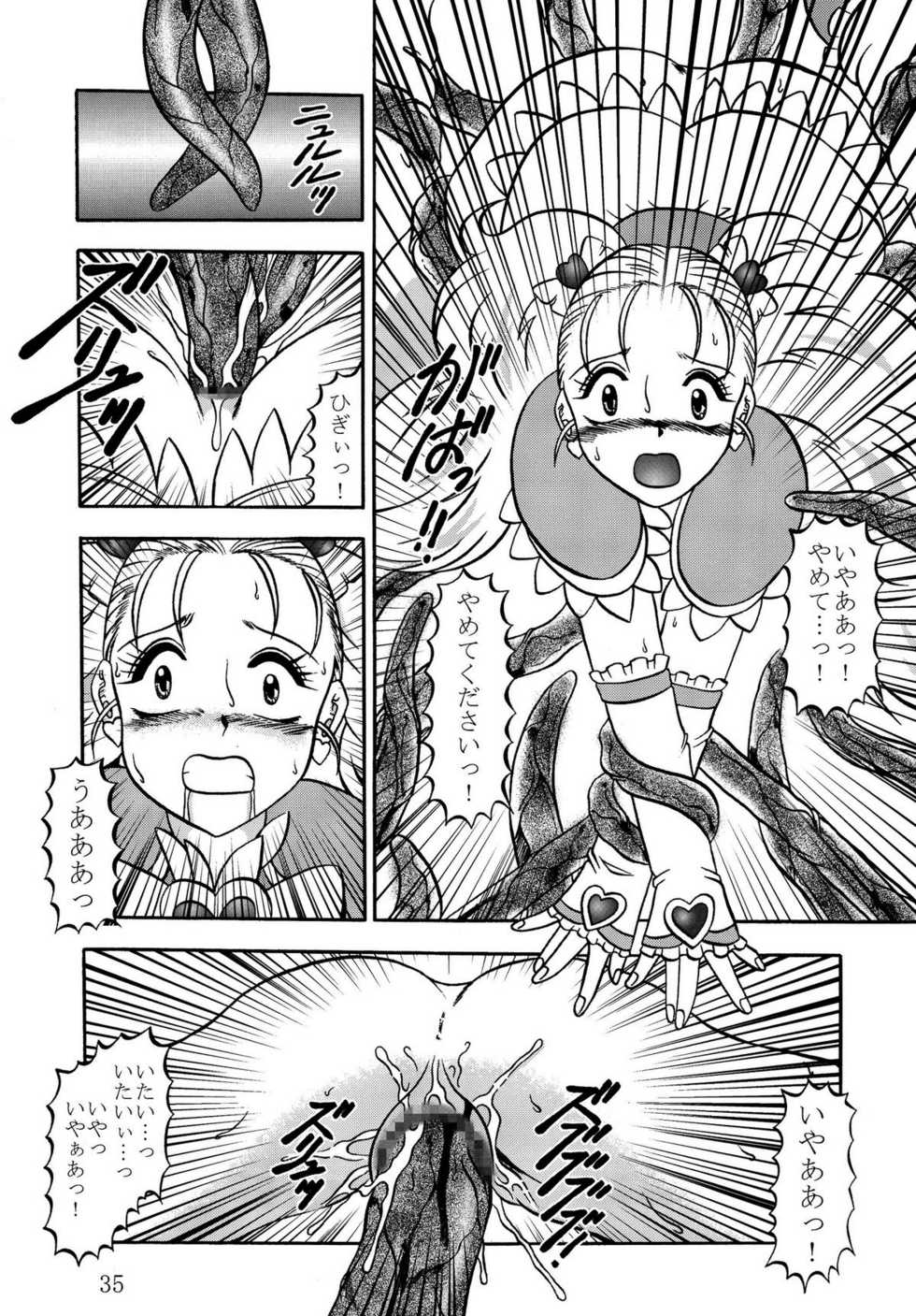 (COMIC1☆03) [Studio Kyawn (Murakami Masaki)] GREATEST ECLIPSE Stardust SEED - Insan (Precure) - Page 35