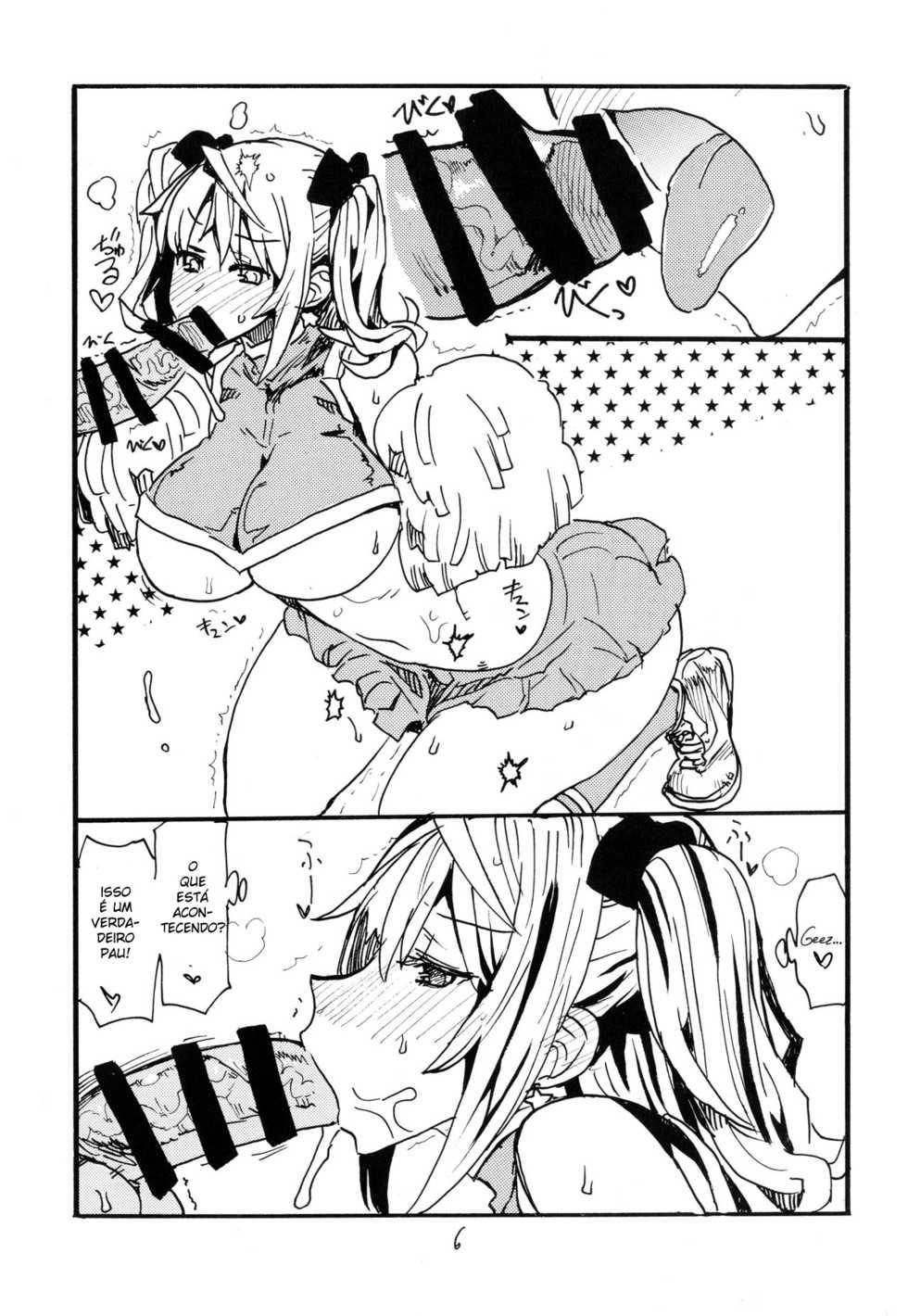 (C90) [King Revolver (Kikuta Kouji)] Iseebi Spot | Lobster Spot (Zettai Junpaku Mahou Shoujo) [Portuguese-BR] - Page 5